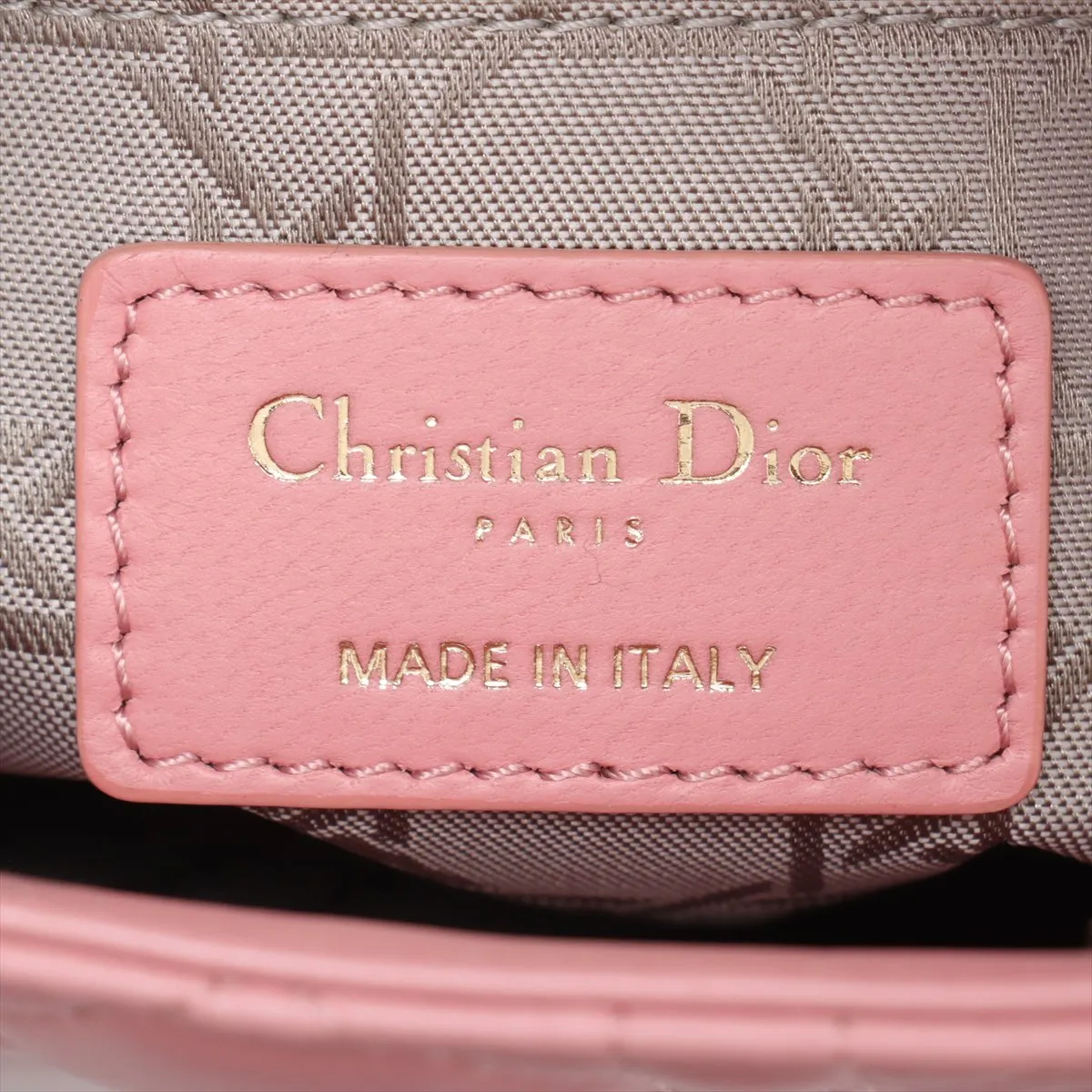 Cannage My Lady Dior Leather 2WAY Handbag Pink — view 11
