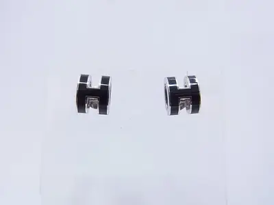 Mini Pop H, Black x Silver, Unused