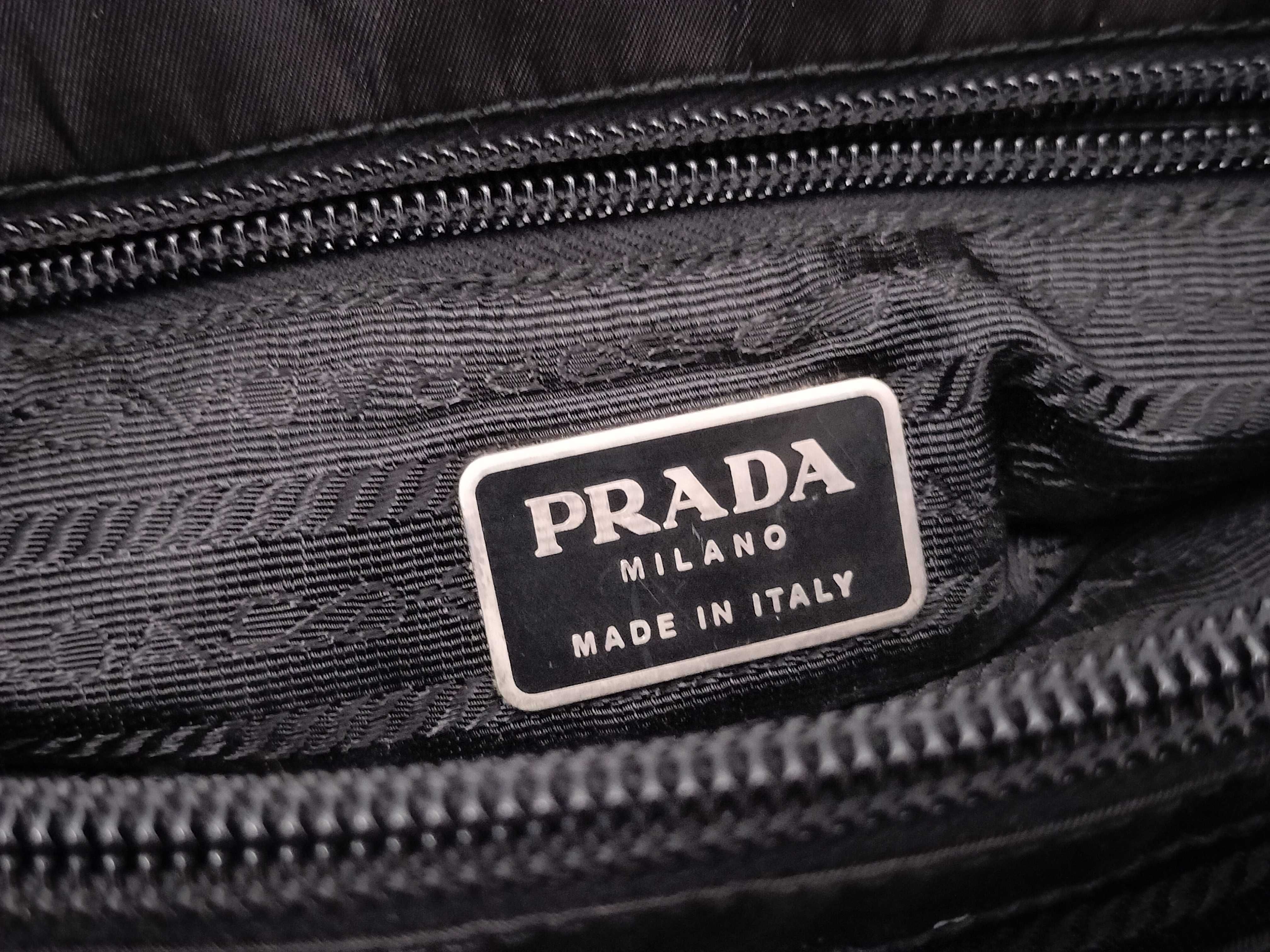 Nylon Prada Nylon Tote Bag Black Tote Bag — view 11