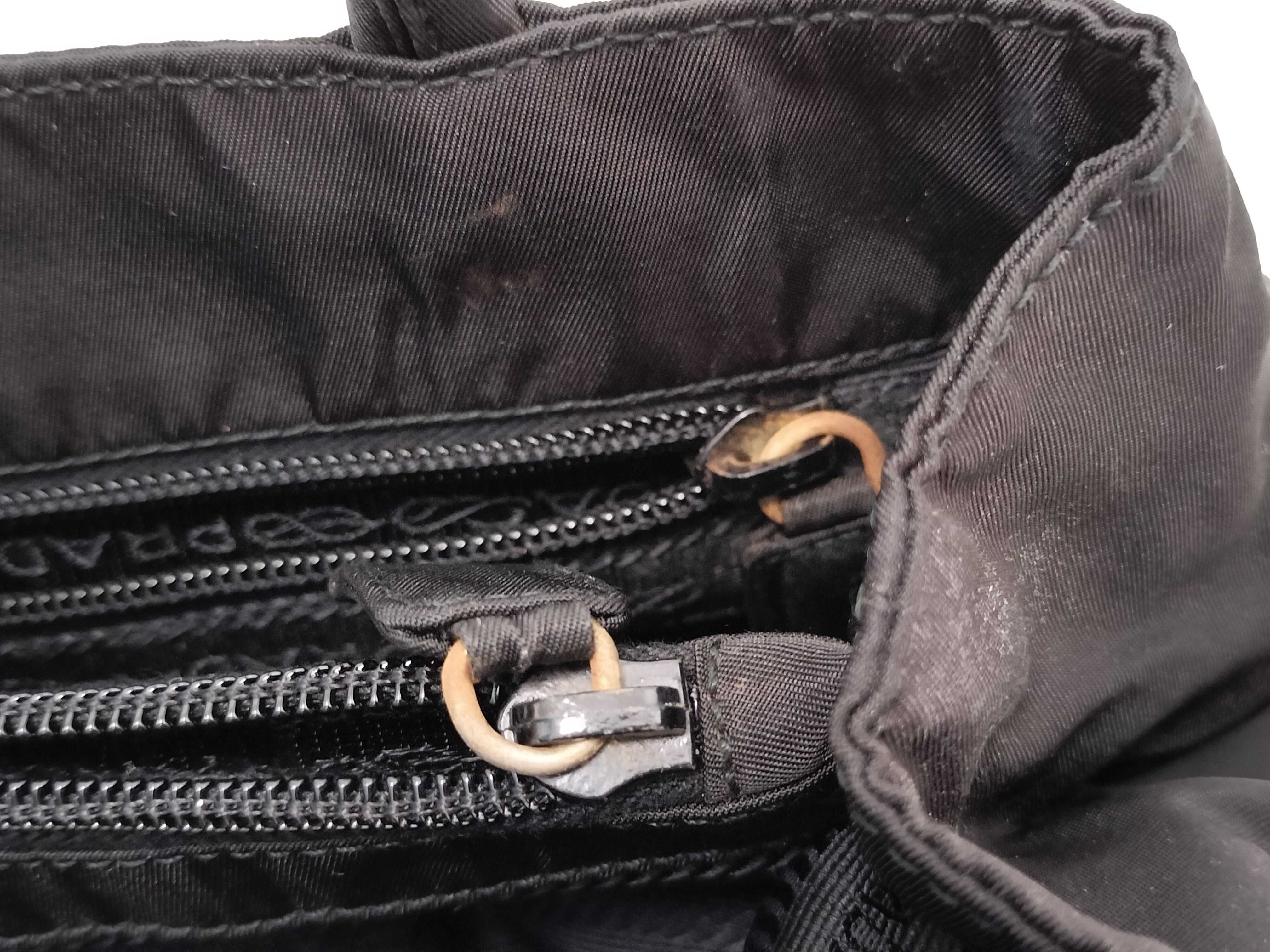 Nylon Prada Nylon Tote Bag Black Tote Bag — view 12