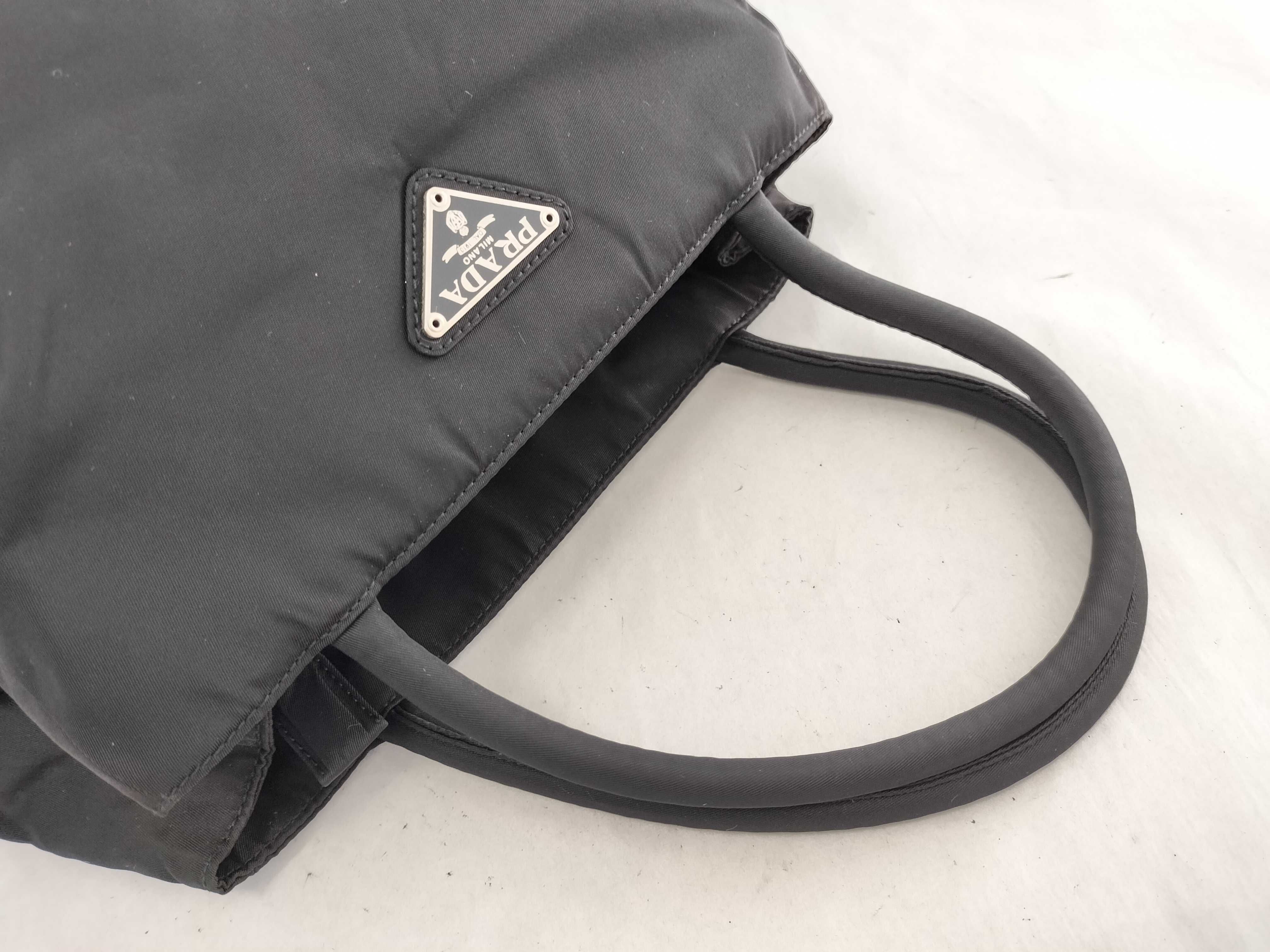 Nylon Prada Nylon Tote Bag Black Tote Bag — view 3