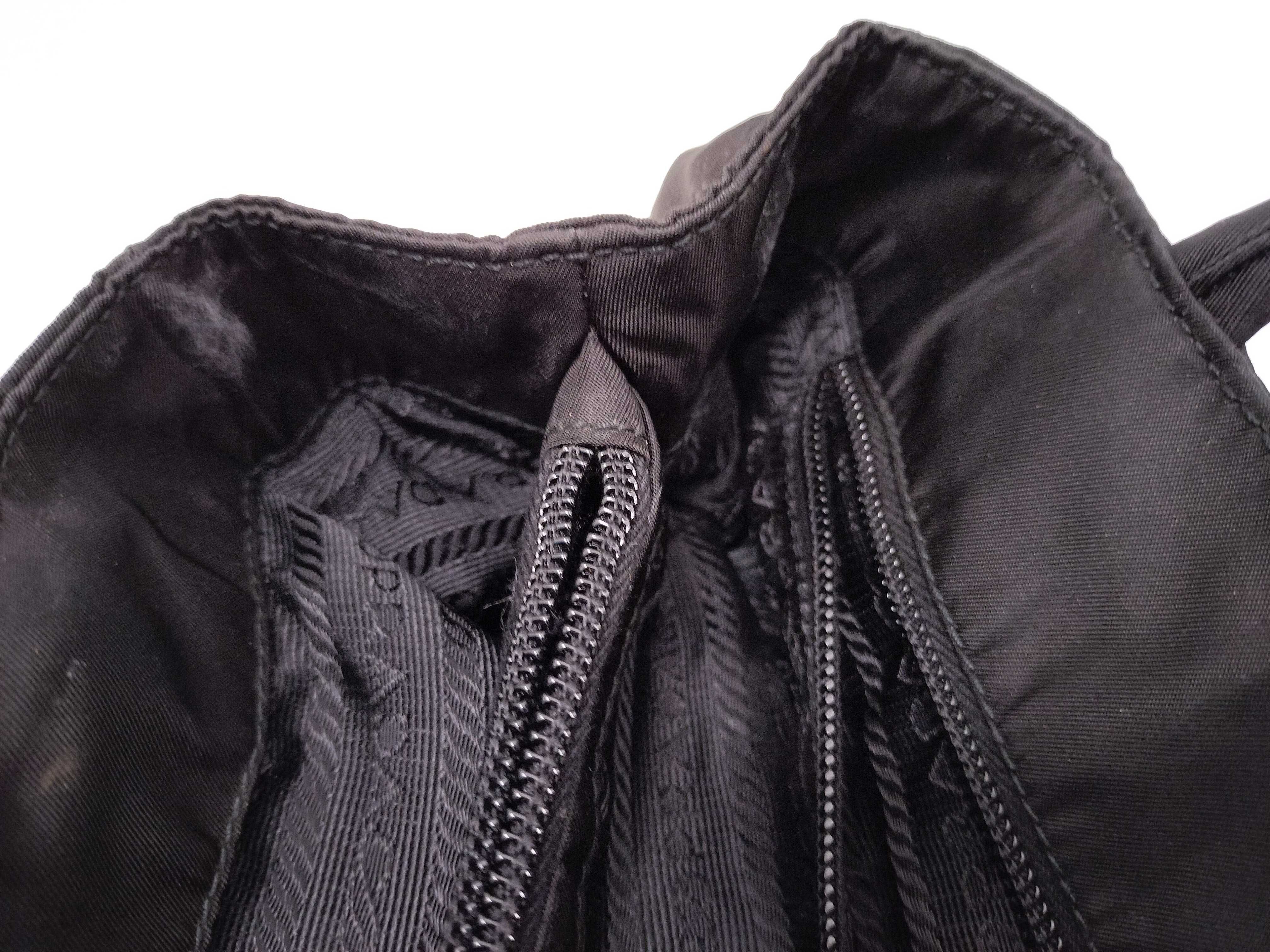 Nylon Prada Nylon Tote Bag Black Tote Bag — view 8