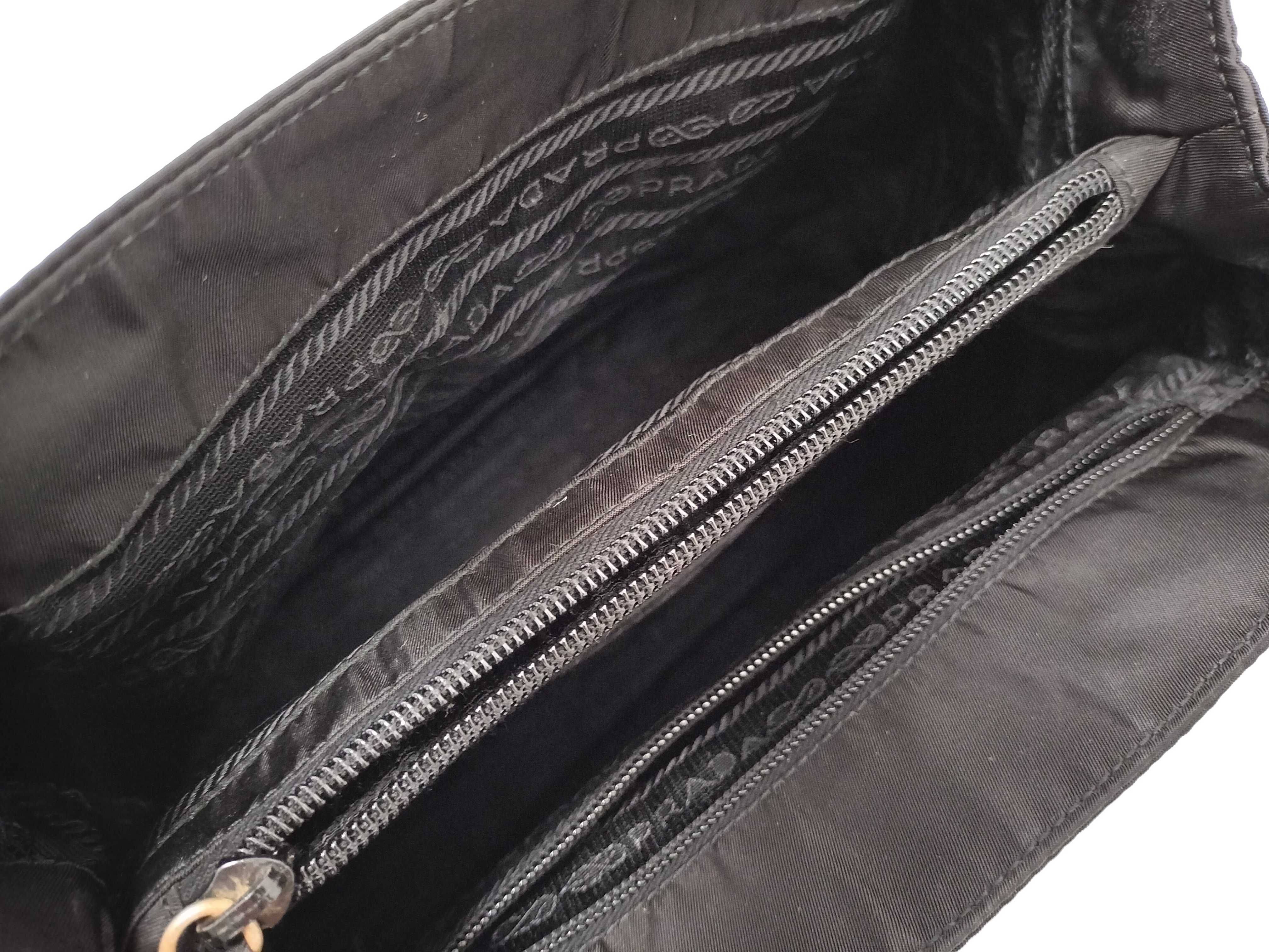 Nylon Prada Nylon Tote Bag Black Tote Bag — view 9