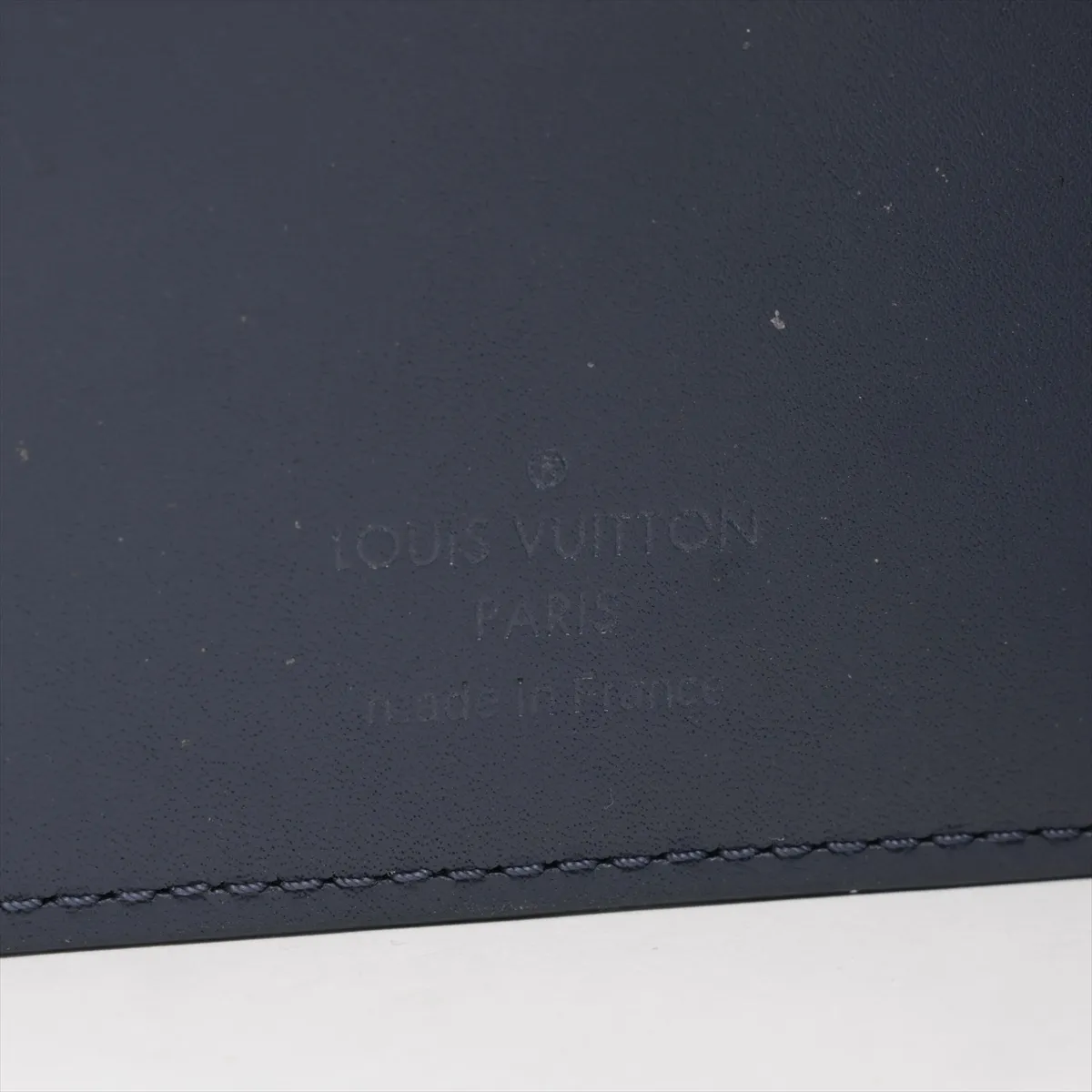 Monogram Shadow Portefeuille Multiple - Navy Compact Wallet M80422 (RFID detected) — view 6