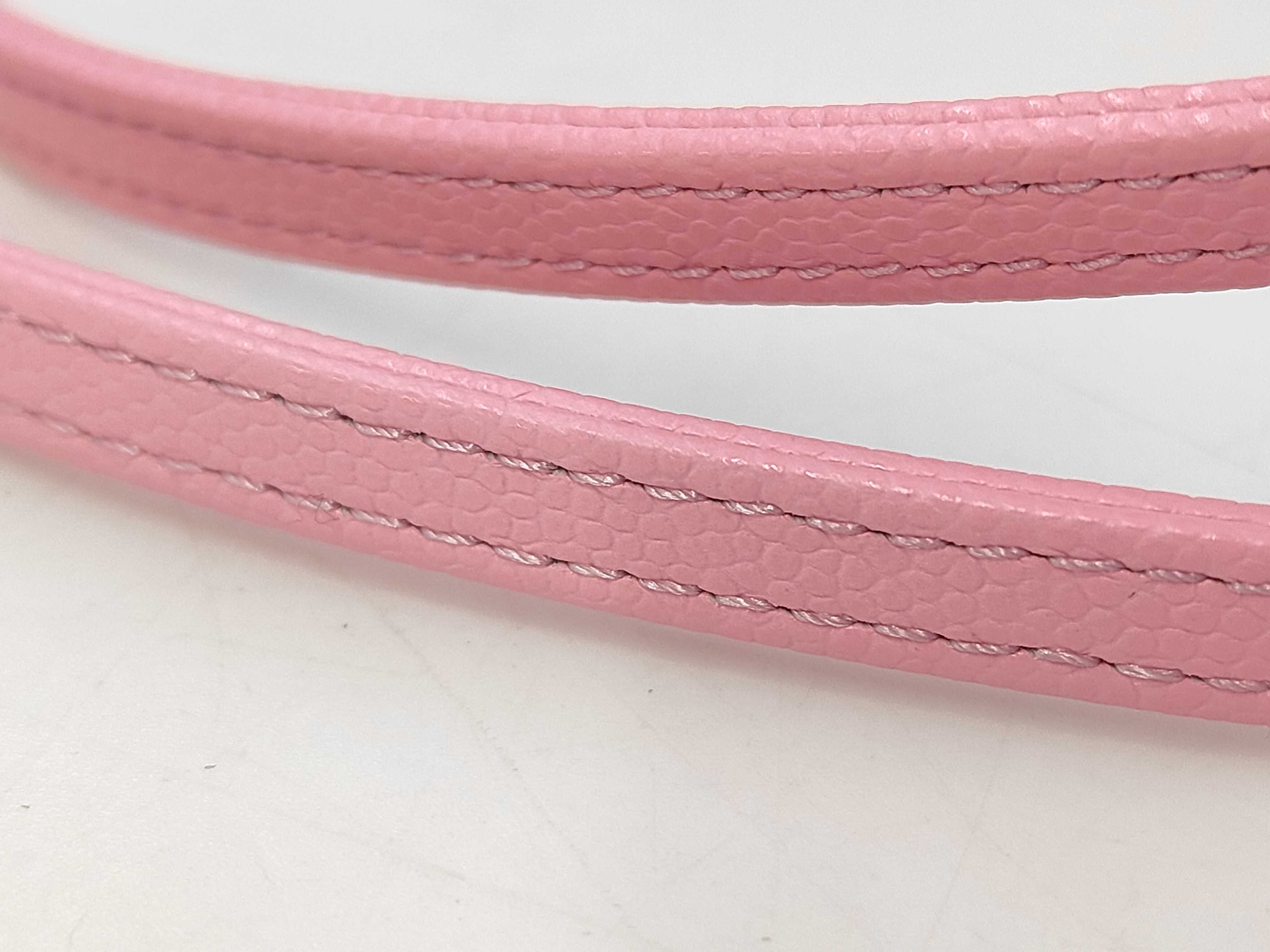 Strap Clutch Bag, Caviar Pink Handbag — view 4
