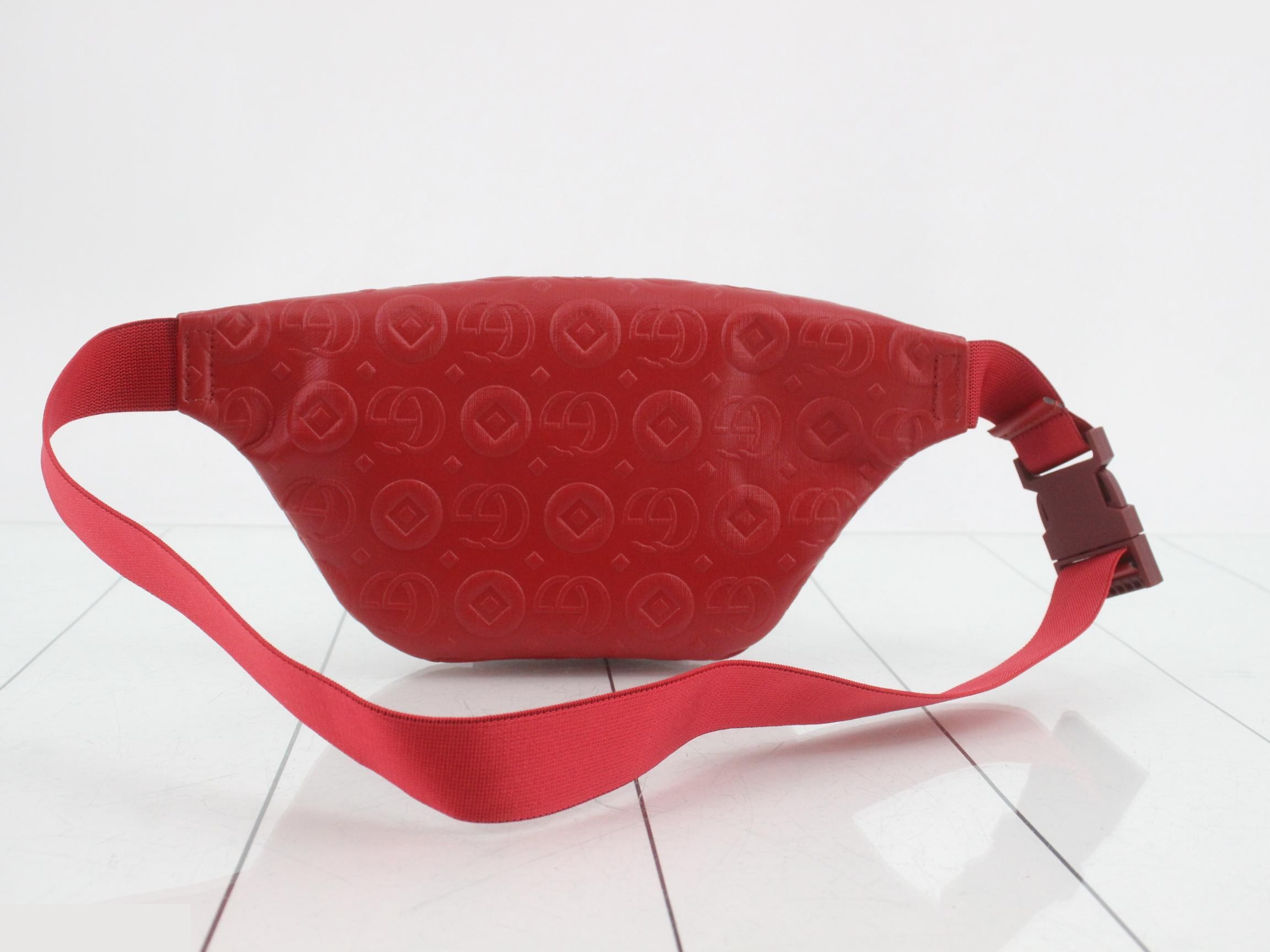 waist bag, red — view 2