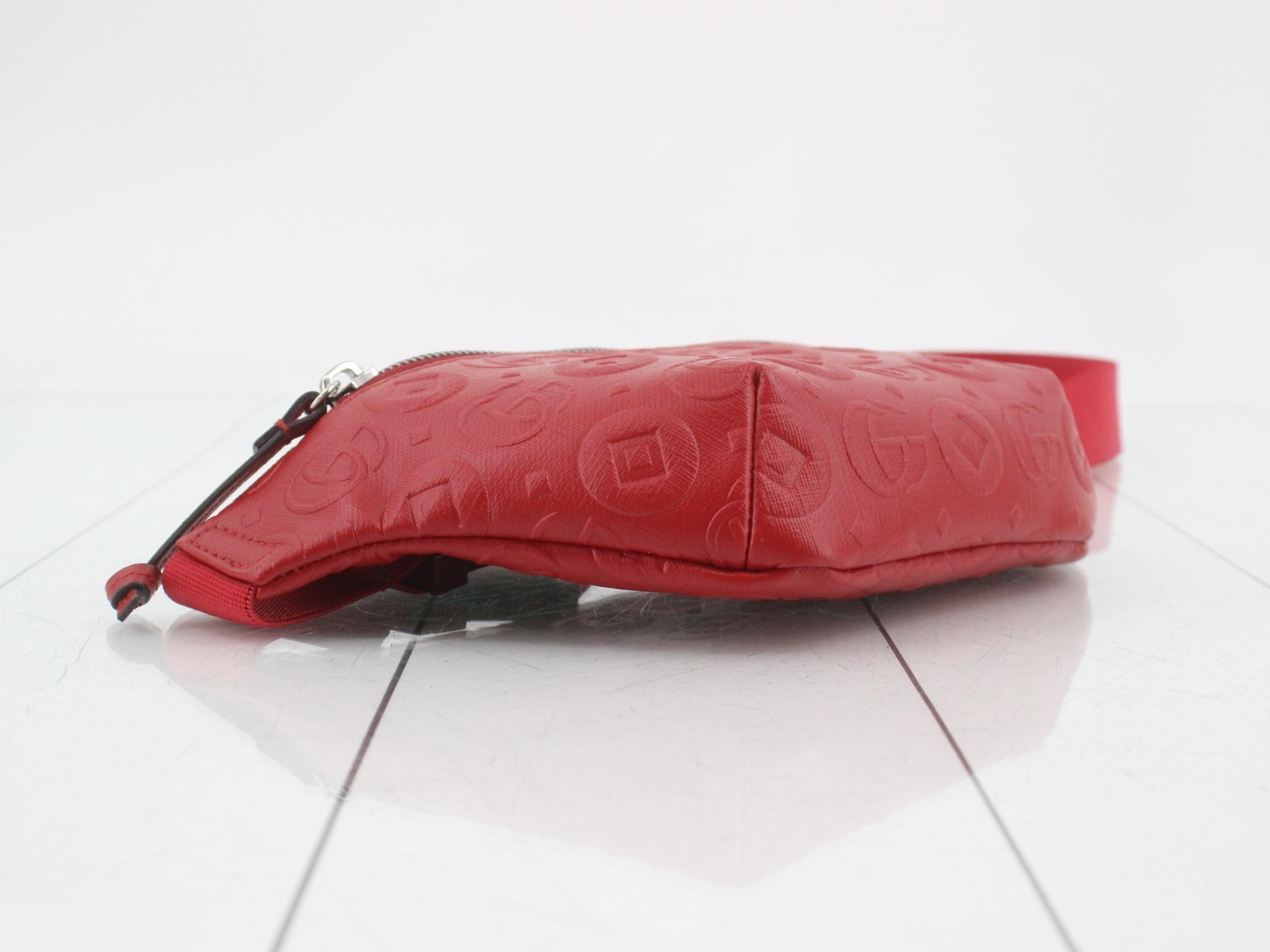 waist bag, red — view 5