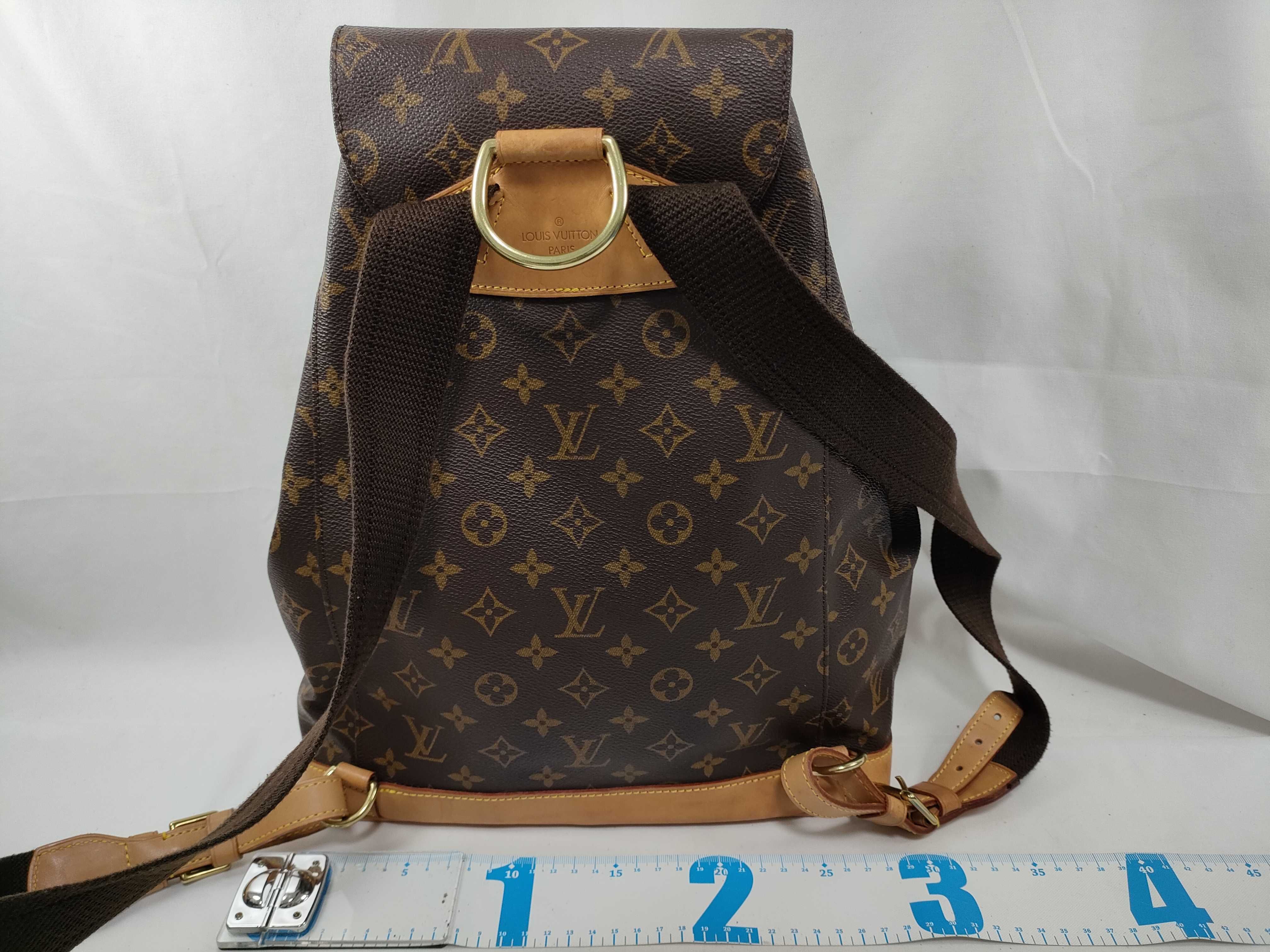 Monogram Montsouris GM M51135 MI0040 Brown Backpack — view 2