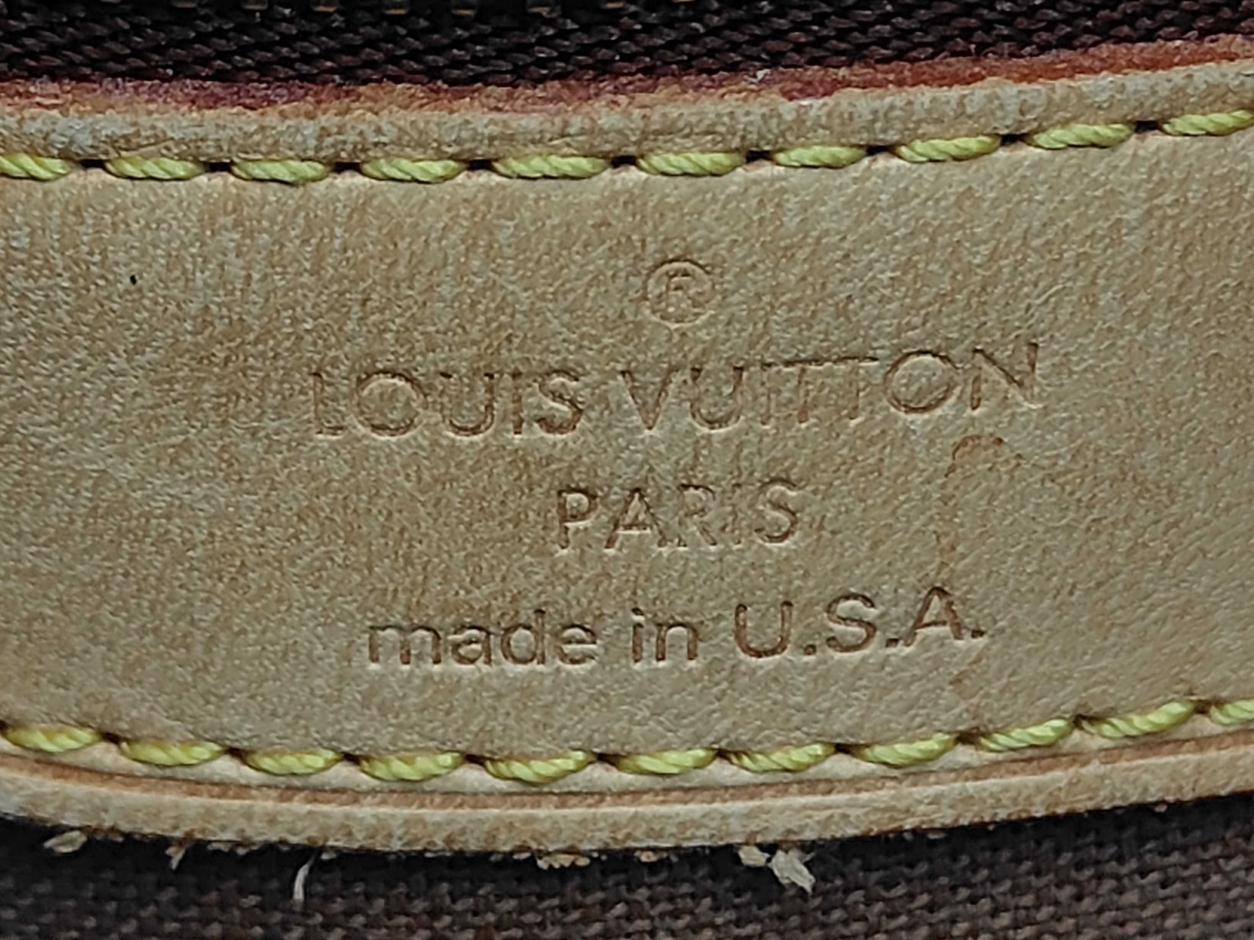 M51154 Batignolles Horizontal Tote Bag Monogram Brown Tote Bag — view 11