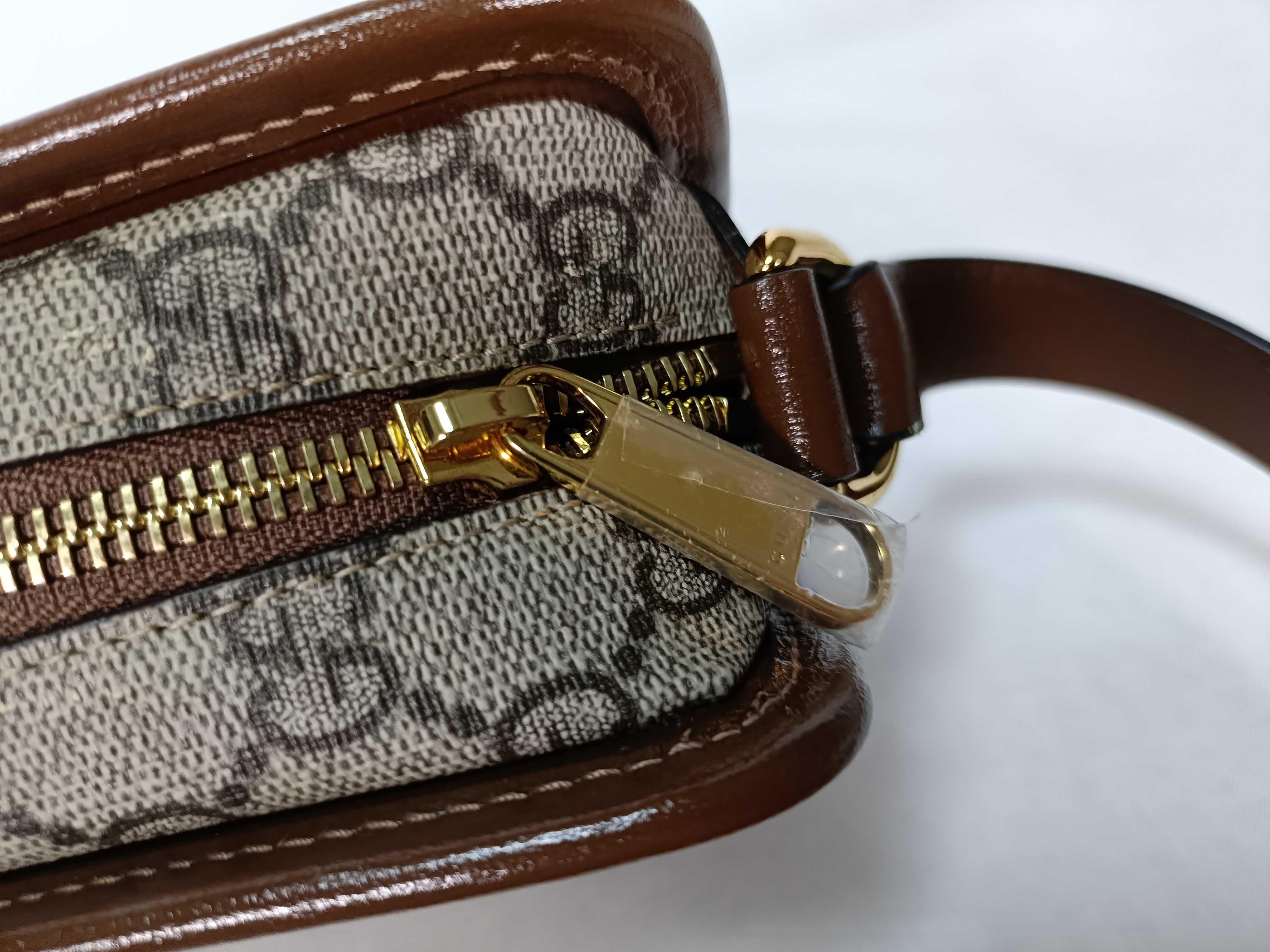 SG-GG Supreme PVC & leather Shoulder bag Beige x Brown 658572 Shoulder bag — view 11