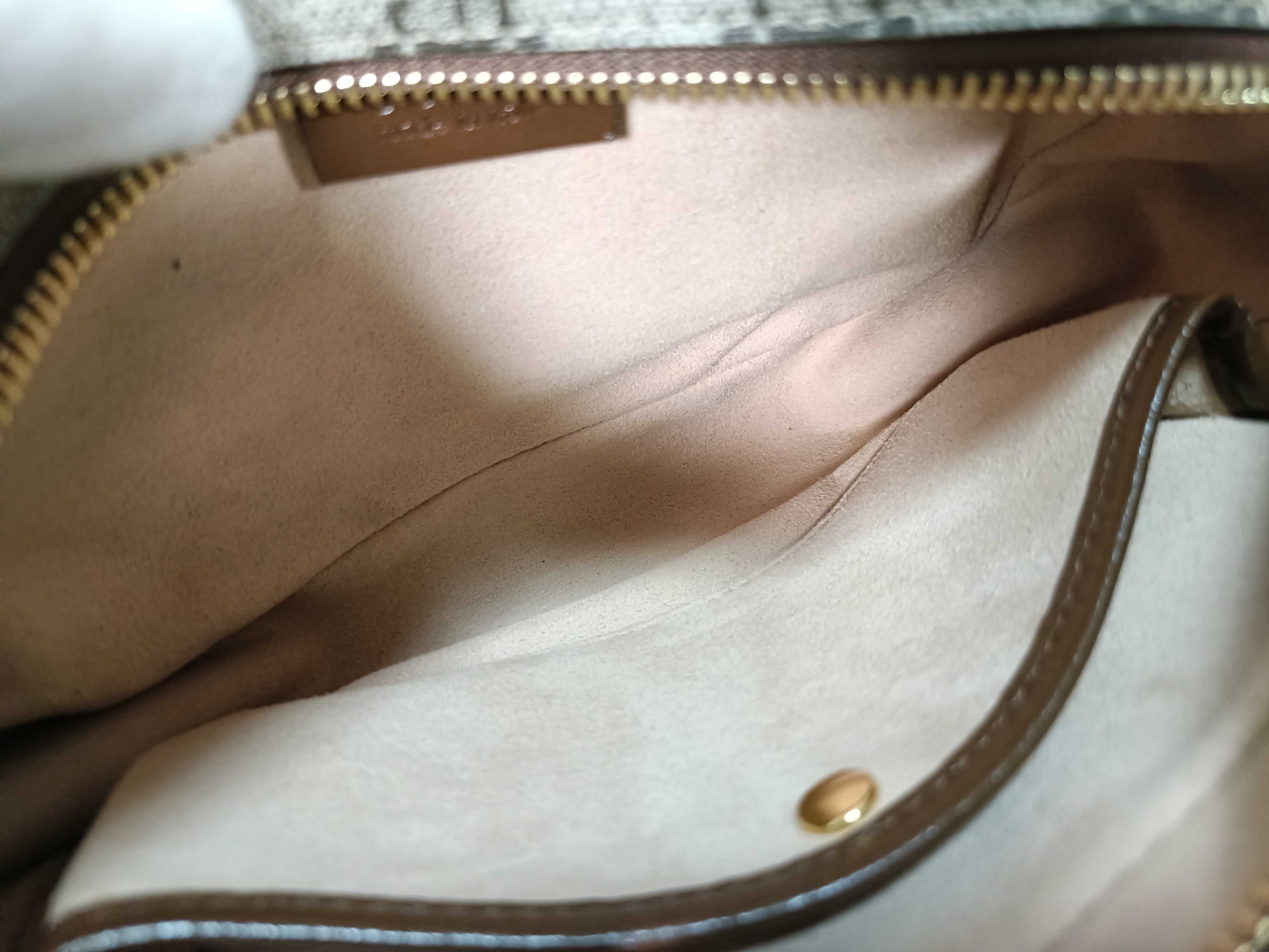SG-GG Supreme PVC & leather Shoulder bag Beige x Brown 658572 Shoulder bag — view 12