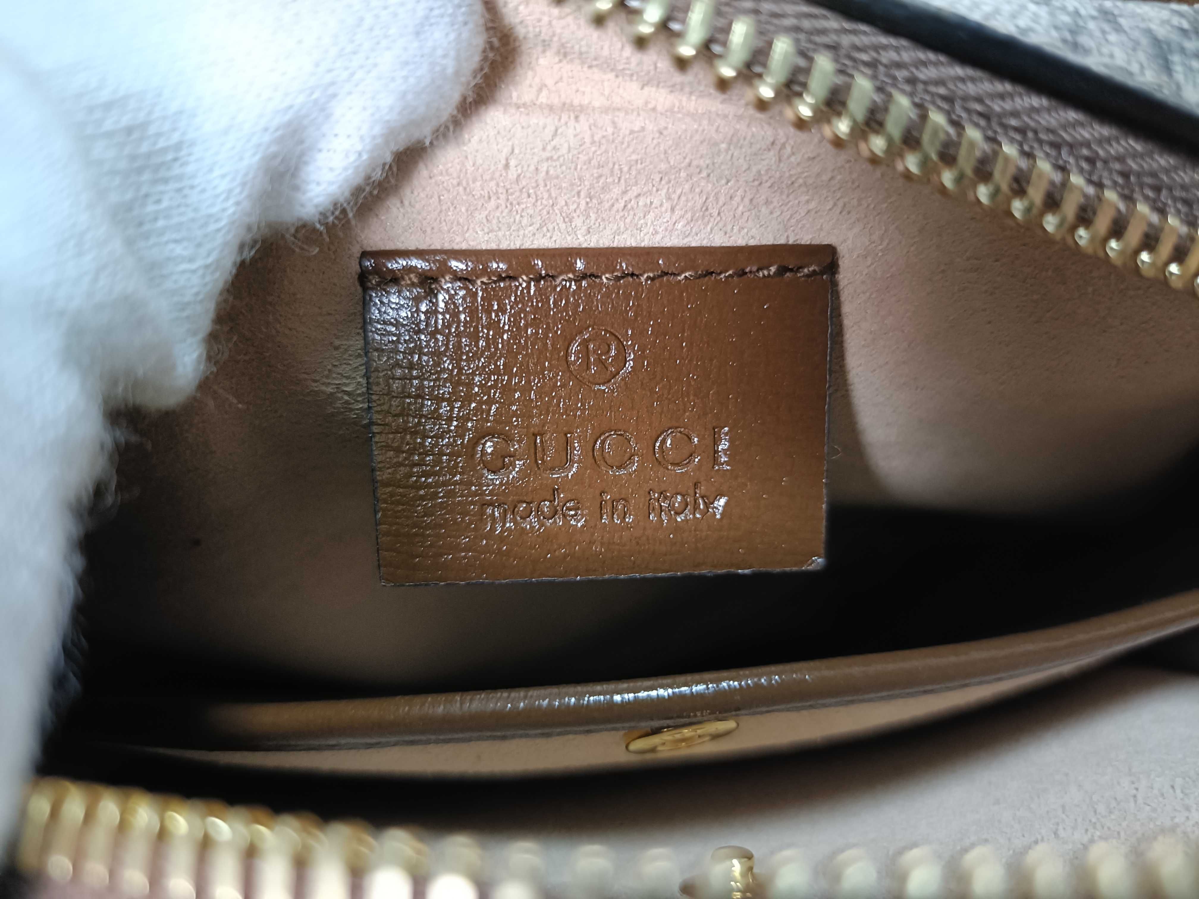 SG-GG Supreme PVC & leather Shoulder bag Beige x Brown 658572 Shoulder bag — view 13