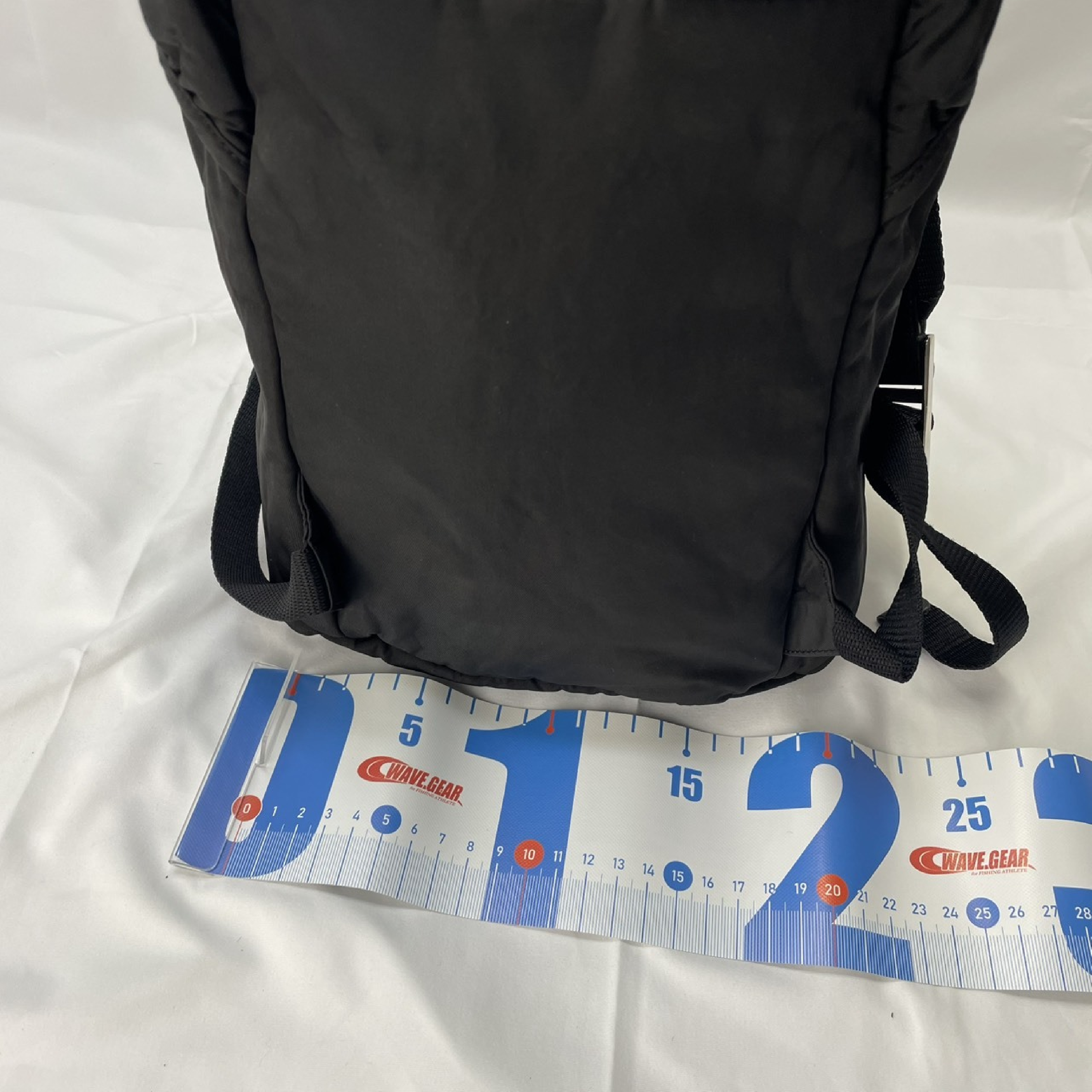 Backpack, Prada Rucksack, Saffiano Leather, BZ0023 VERA Black Backpack — view 3