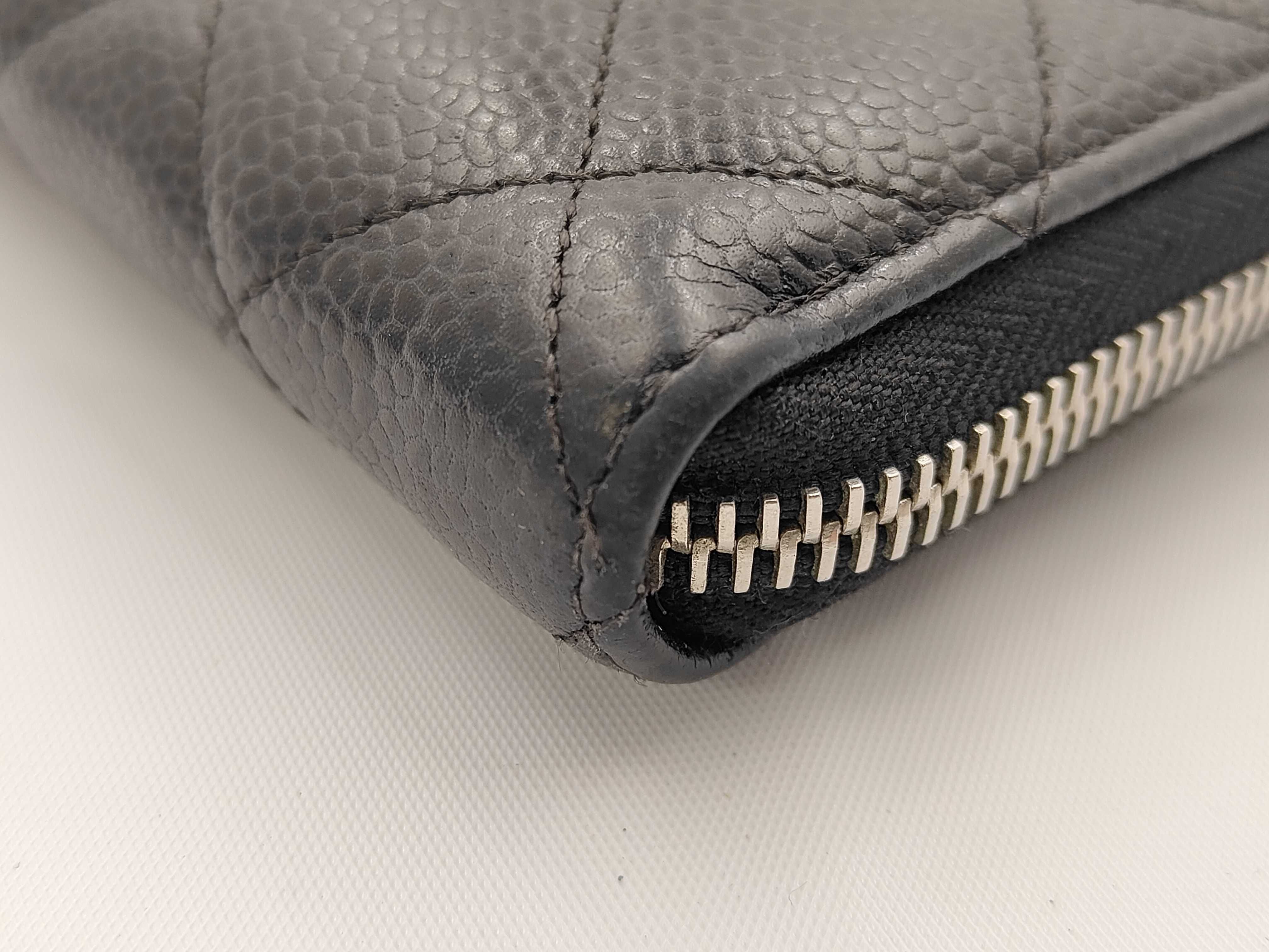 Caviar Skin Round Long Wallet, No. 26 — view 3