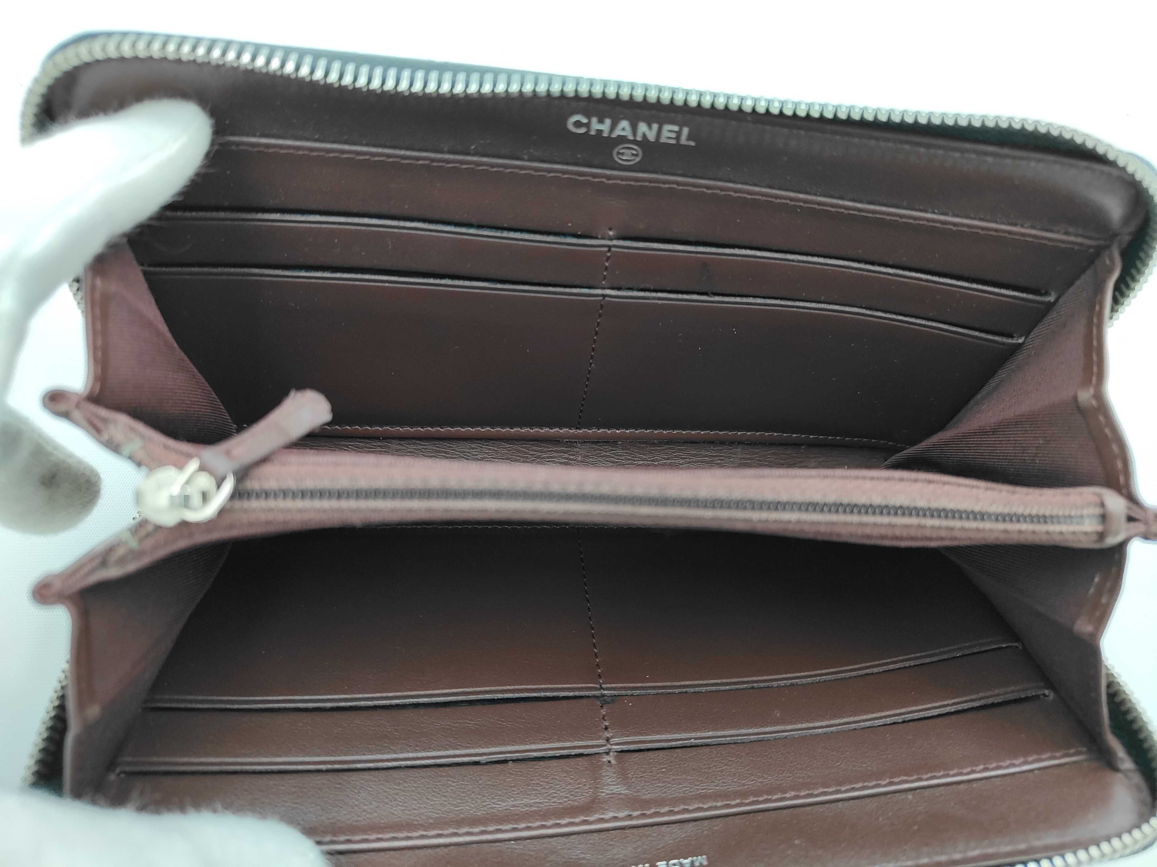 Caviar Skin Round Long Wallet, No. 26 — view 5