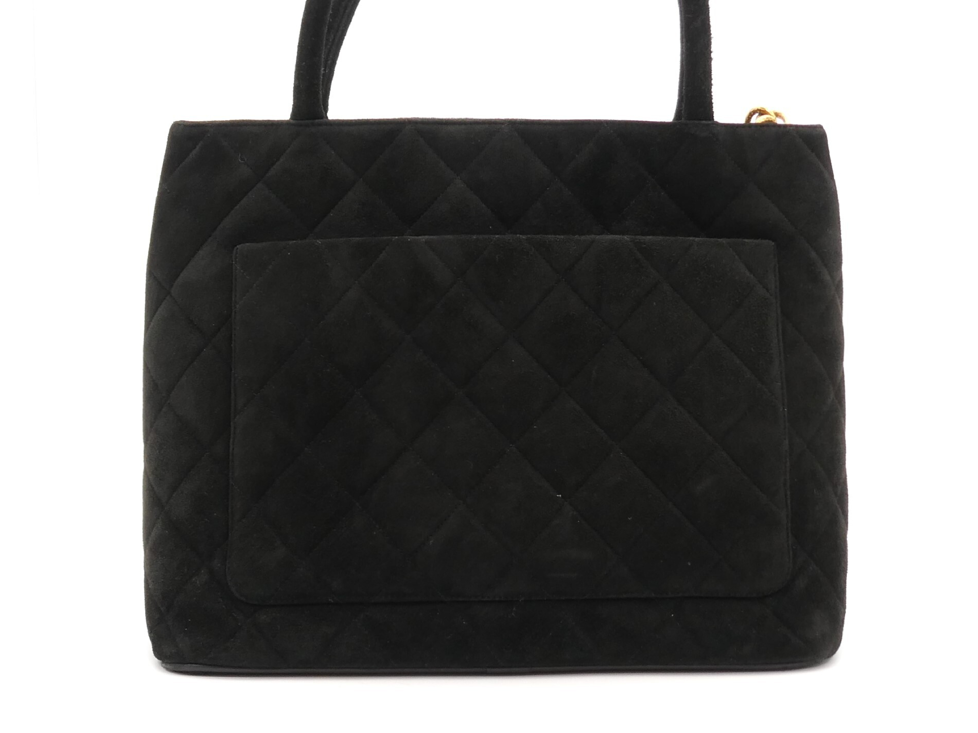 Reissue Tote Suede Coco Mark Tote Bag — view 2
