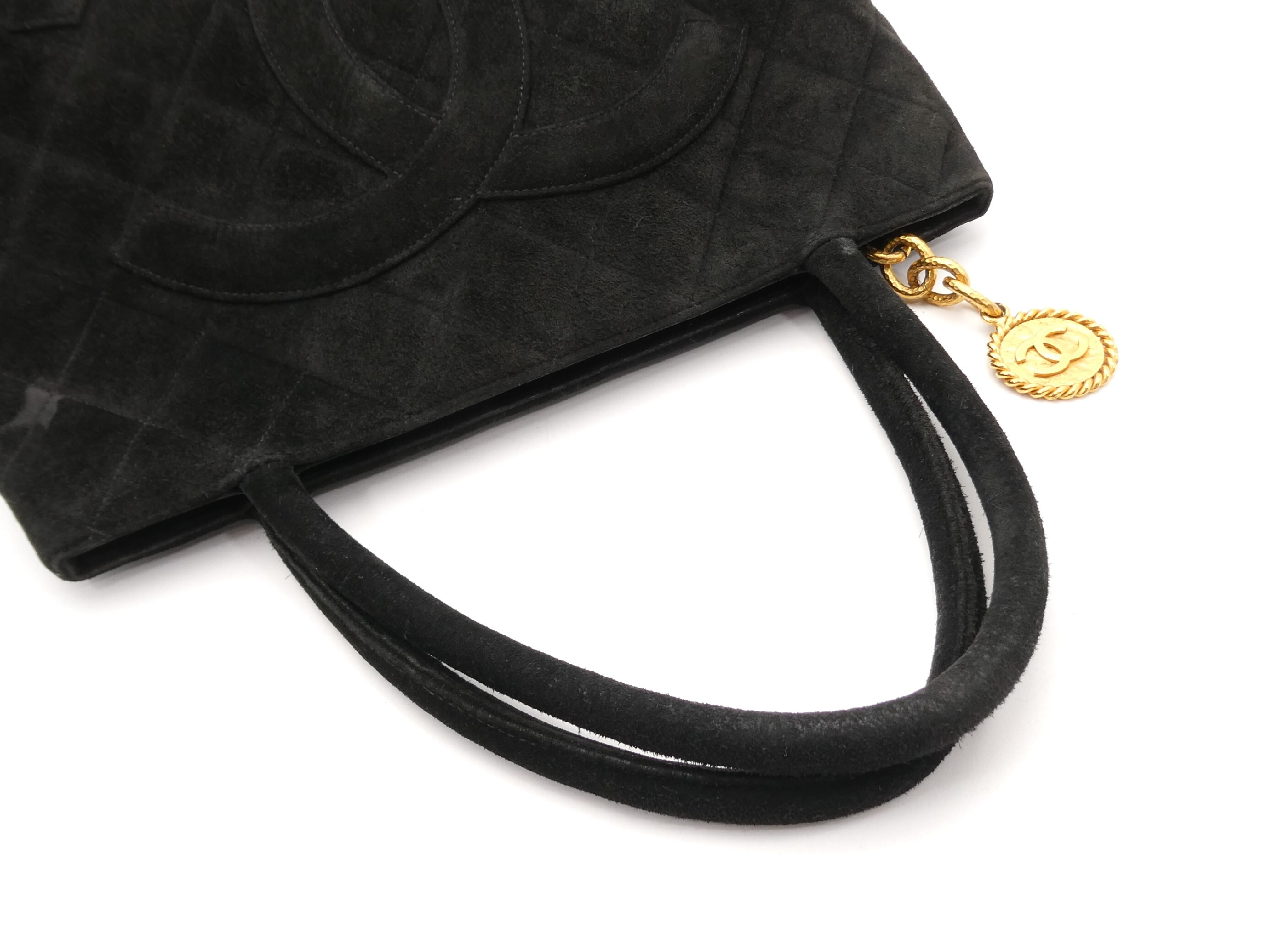 Reissue Tote Suede Coco Mark Tote Bag — view 6