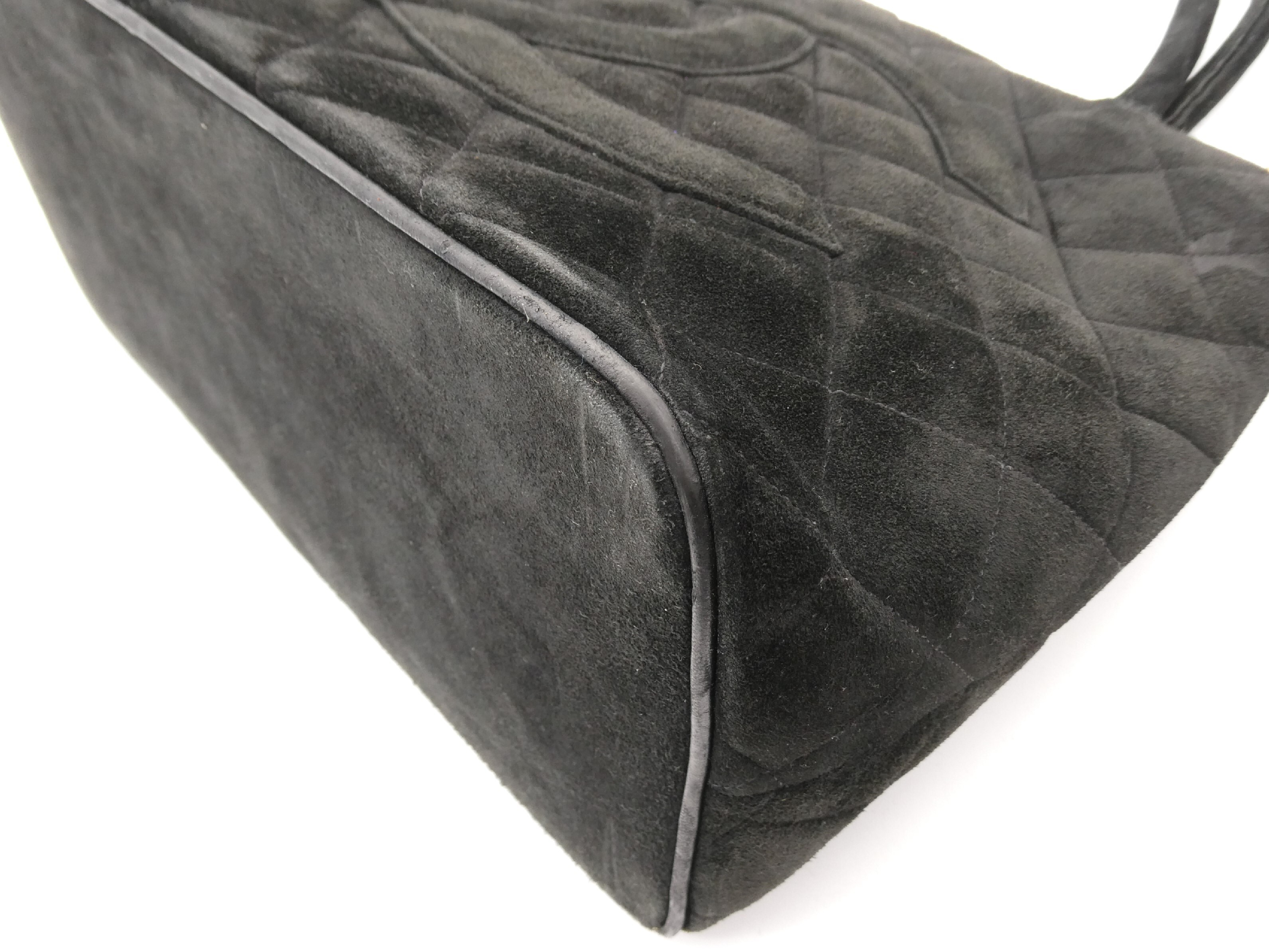Reissue Tote Suede Coco Mark Tote Bag — view 10