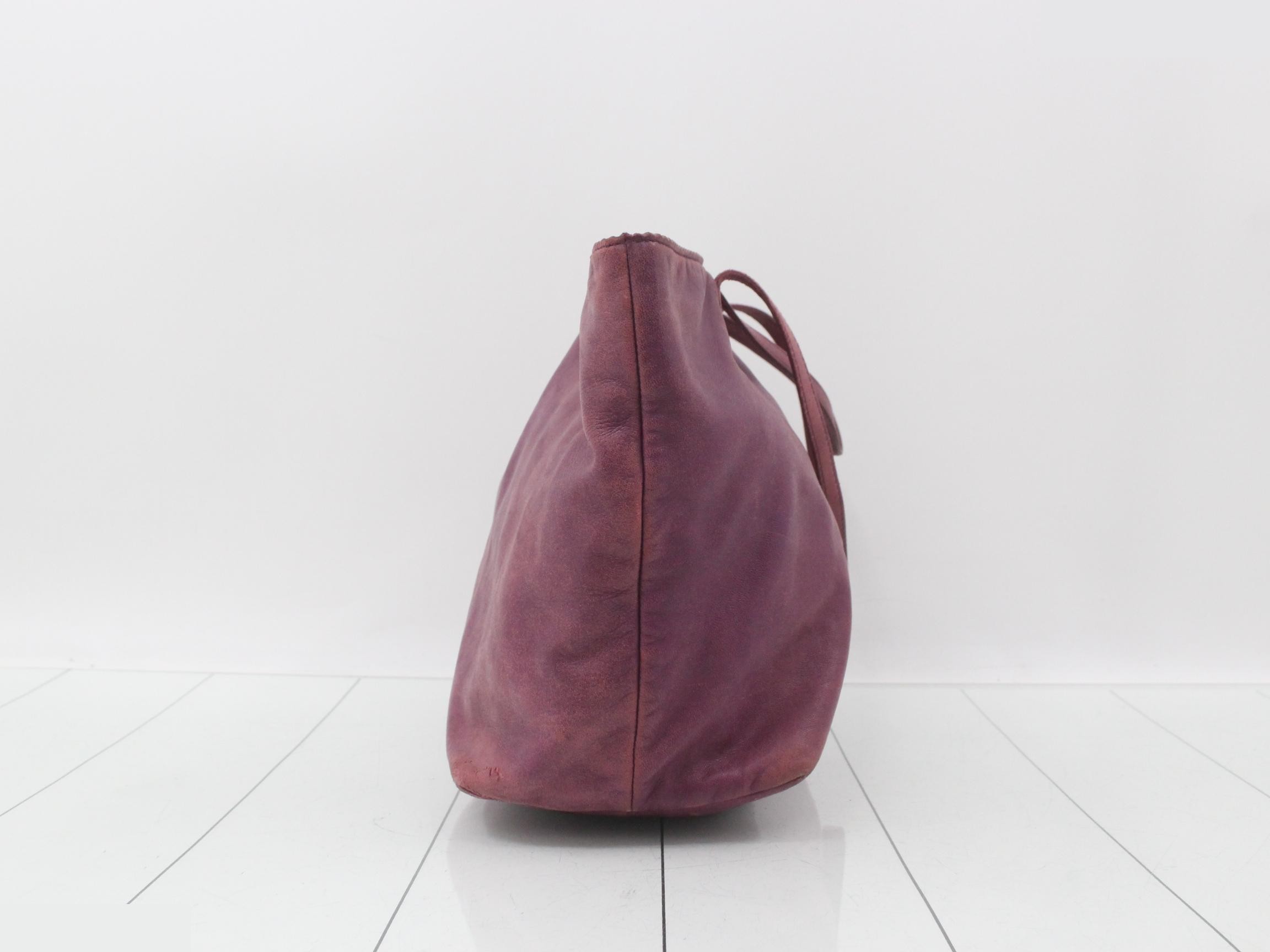 Other lines: Bags & Tote Bags, Nappa Leather, Anagram, Purple — view 3