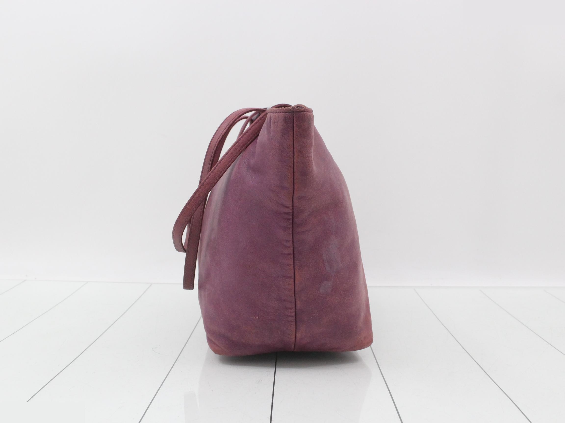 Other lines: Bags & Tote Bags, Nappa Leather, Anagram, Purple — view 4