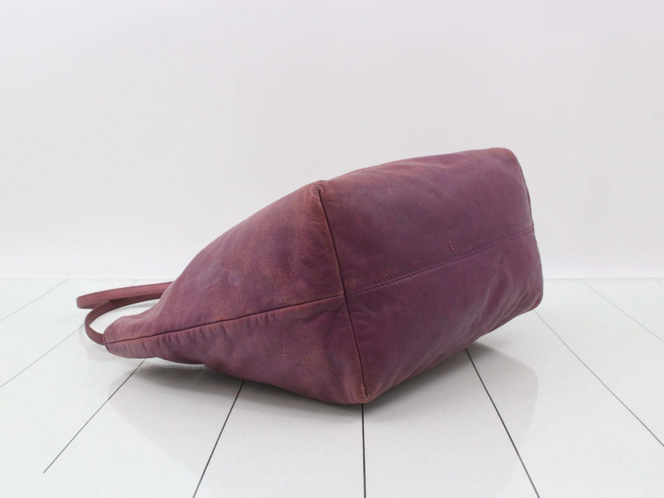 Other lines: Bags & Tote Bags, Nappa Leather, Anagram, Purple — view 5
