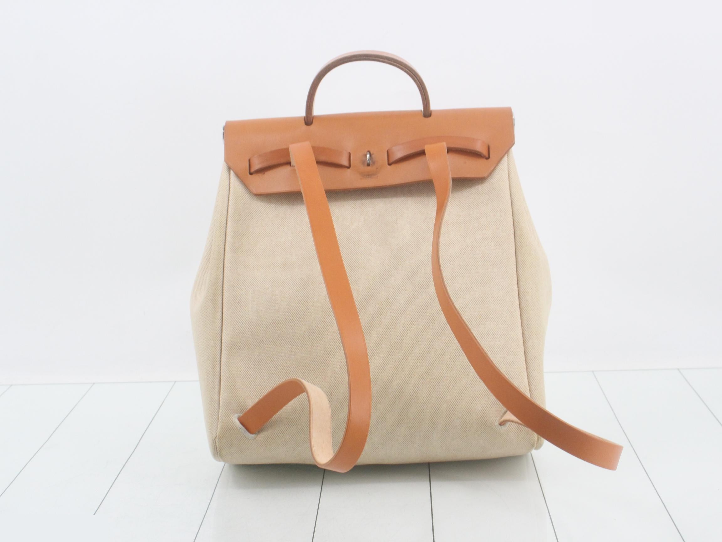 Ailebag Ad Toile/Leather Beige — view 2