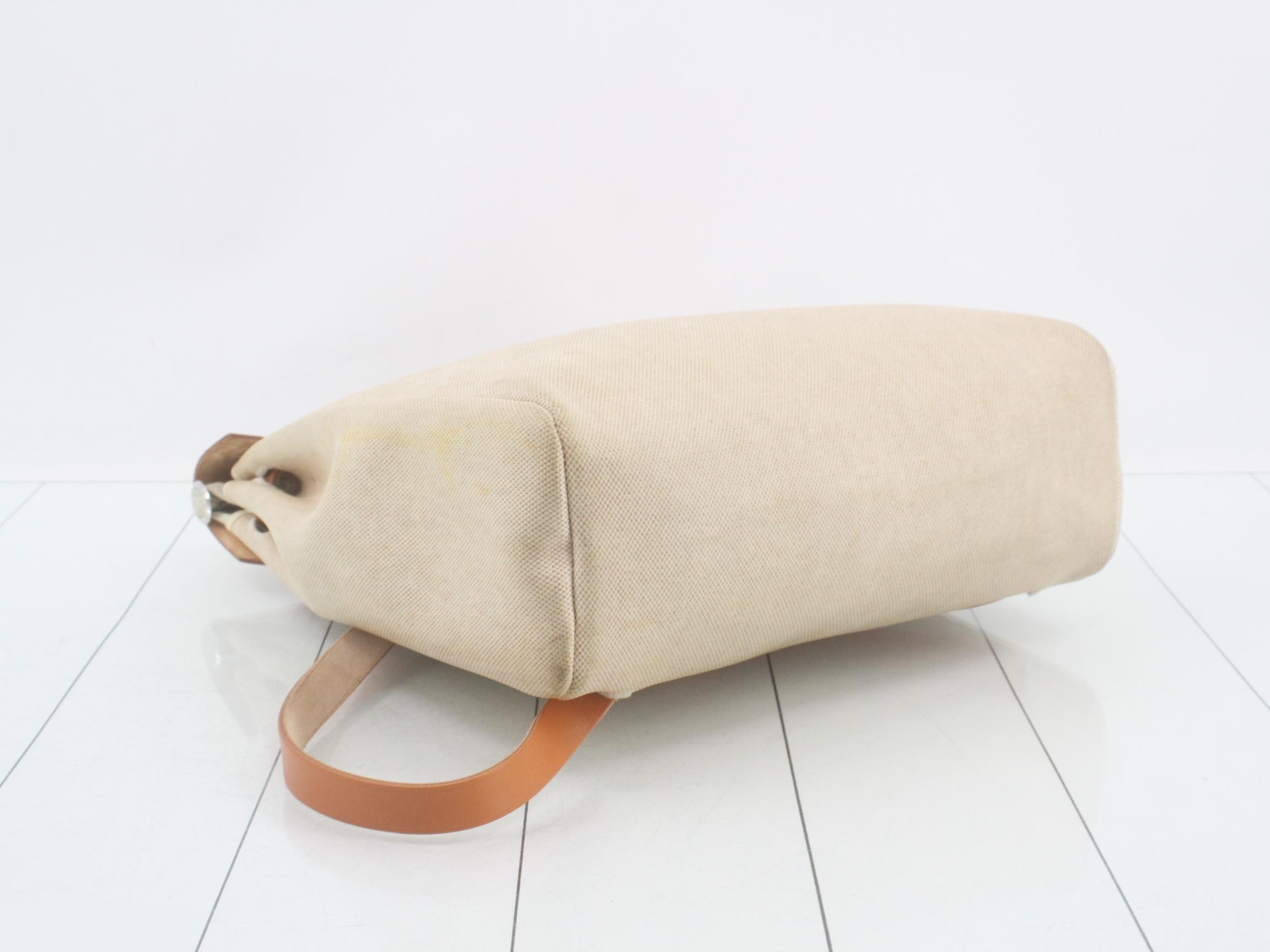Ailebag Ad Toile/Leather Beige — view 5