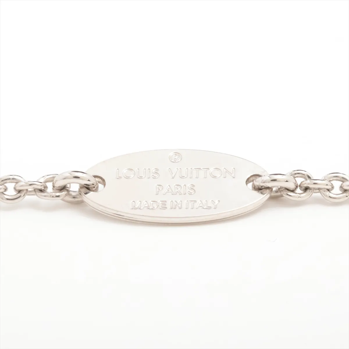 M63197 Essential V Necklace LE1200, GP Silver, with — view 4