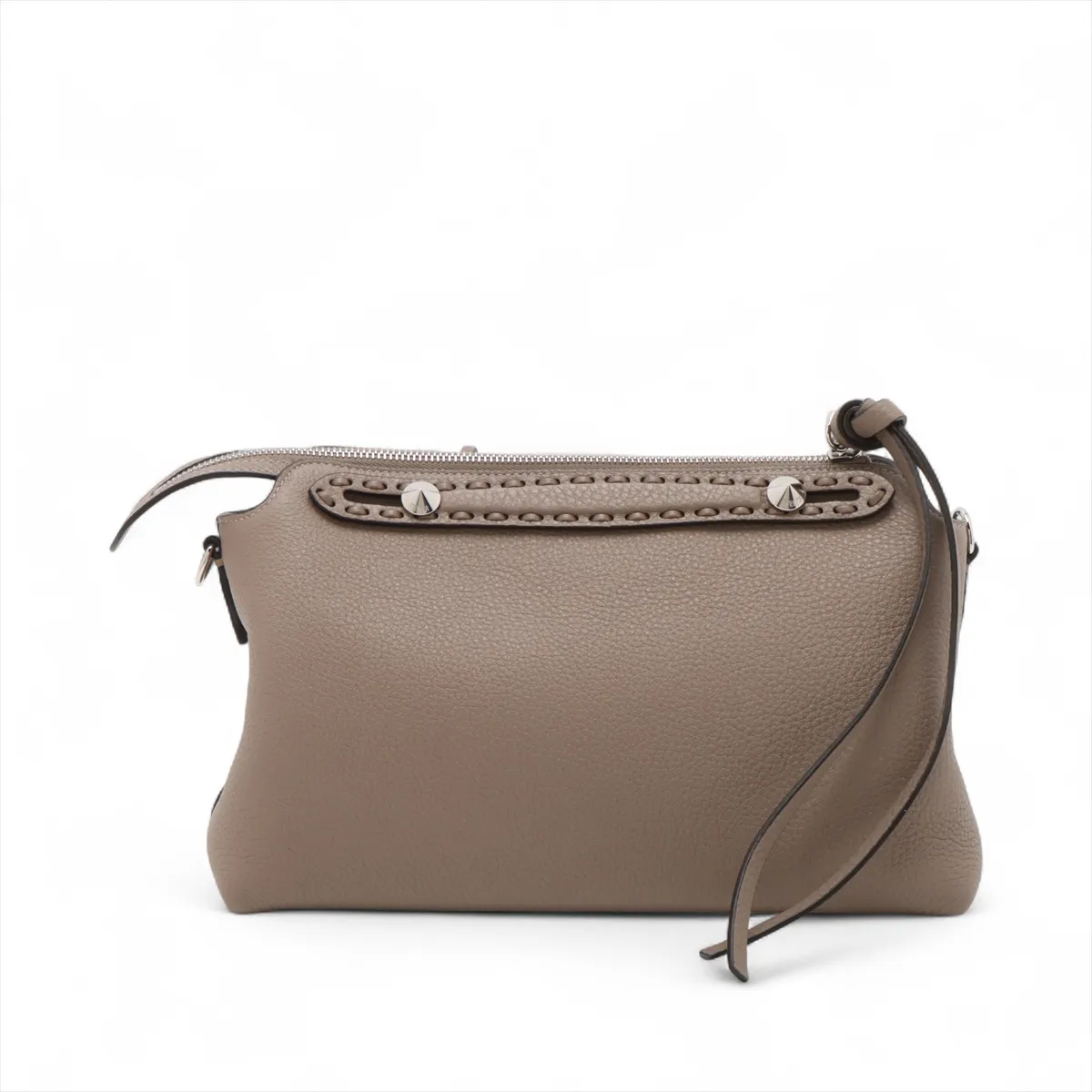 Selleria Visible Medium Leather 2WAY Handbag Brown 8BL155 — view 2