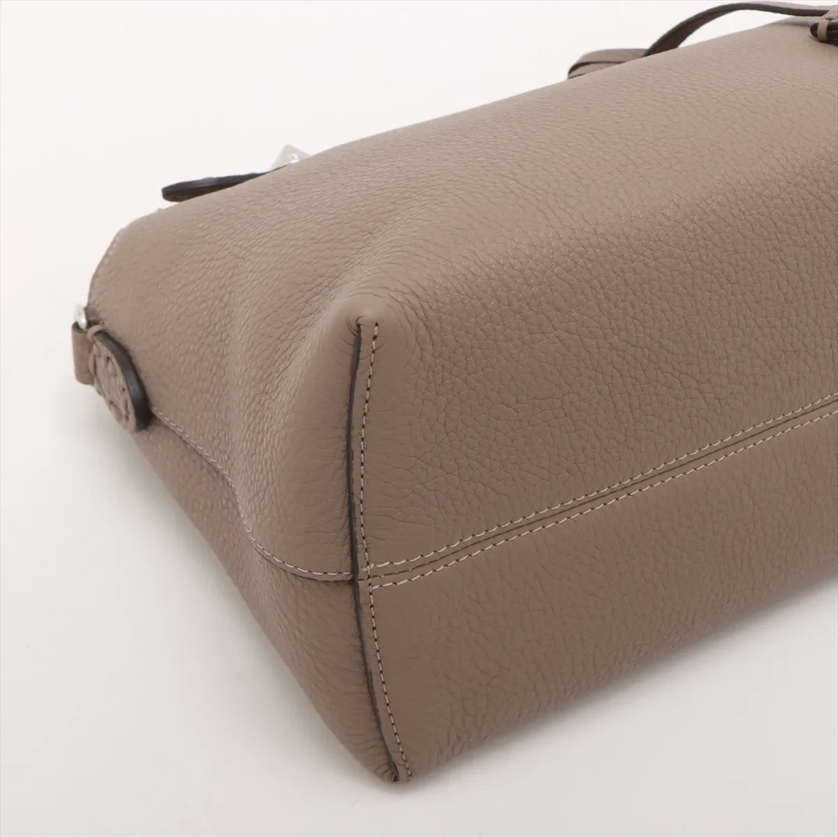 Selleria Visible Medium Leather 2WAY Handbag Brown 8BL155 — view 4