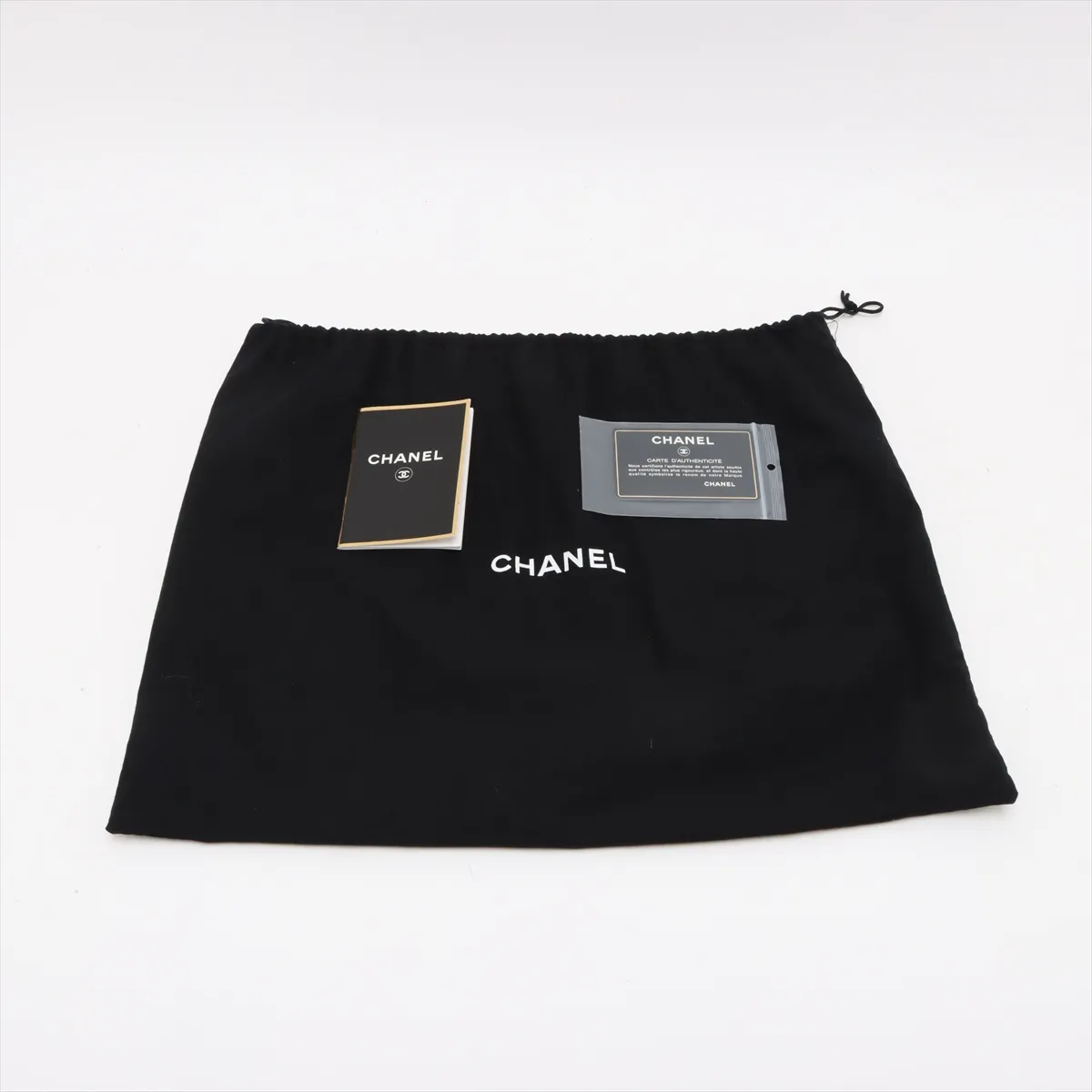 Cocomark caviar skin tote bag black gold hardware 4654955 4th series — view 13