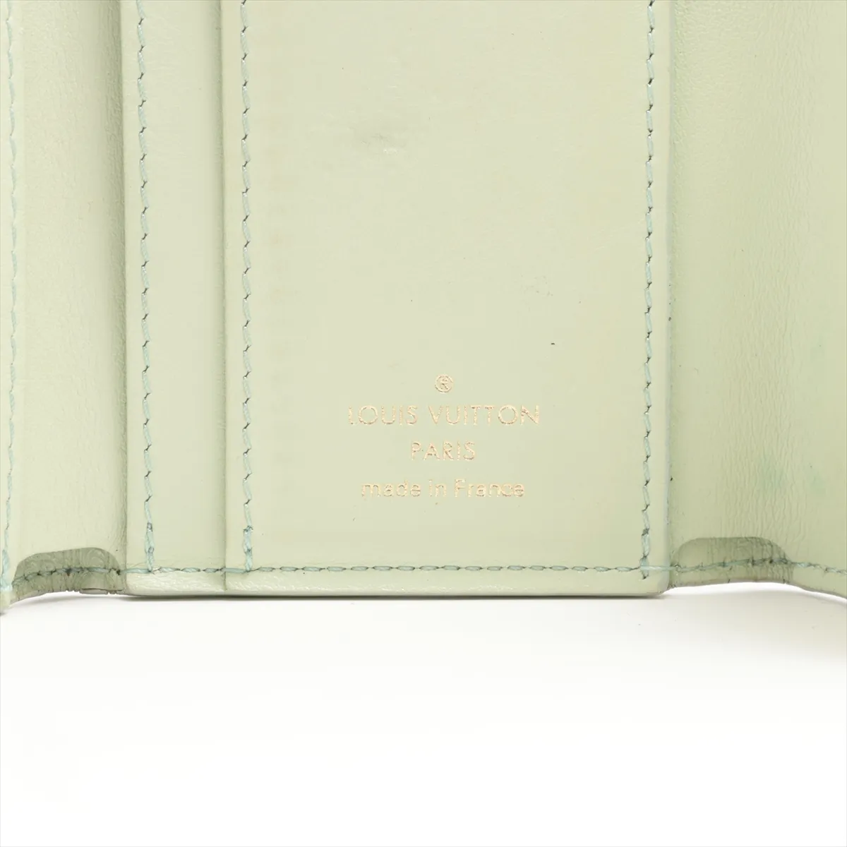 Taurillon Portefeuille Capucines XS M81528 Green Compact Wallet (RFID detected) — view 7