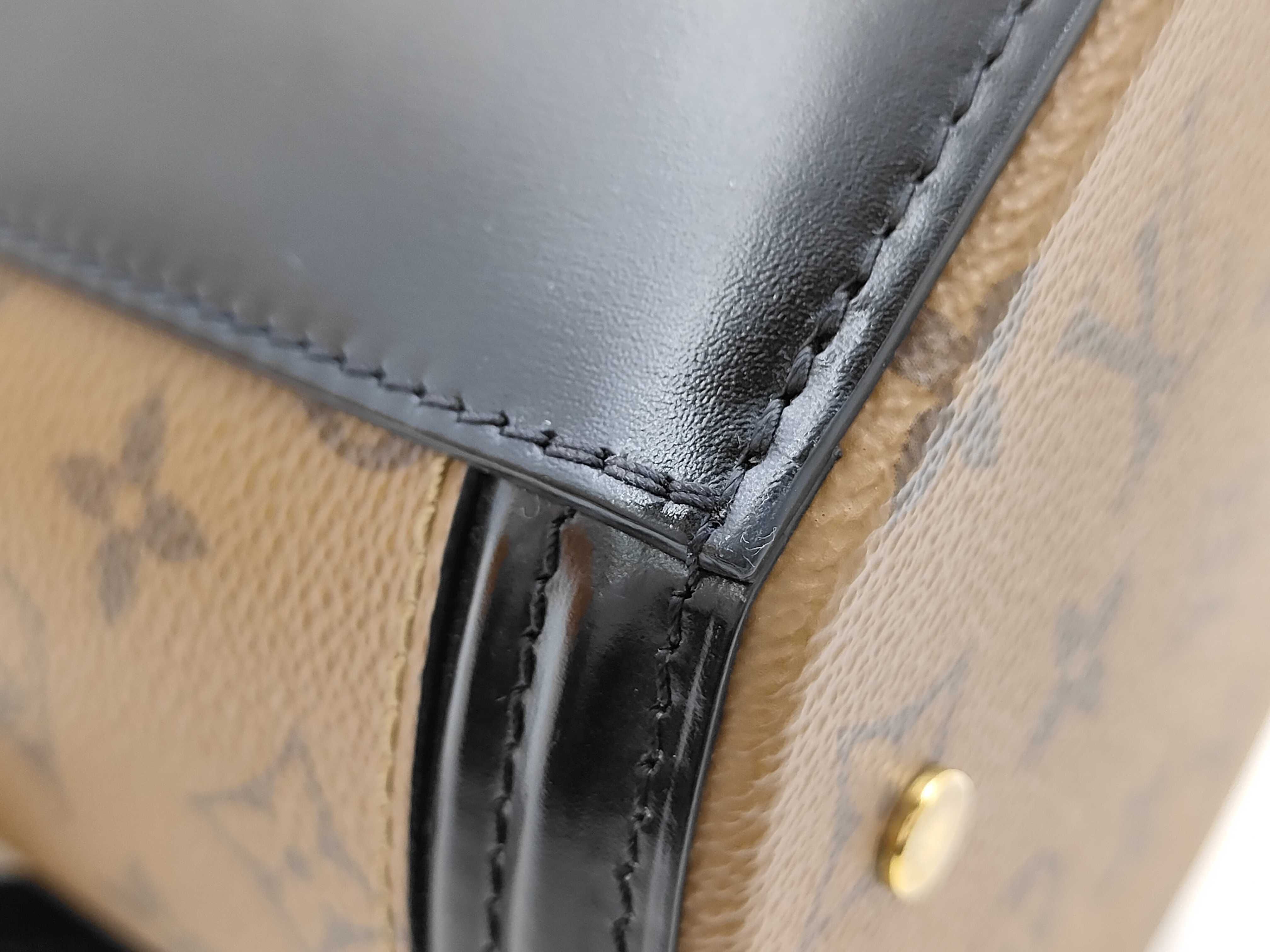 Monogram Reverse Cannes M43986 Brown RFID Detected Vanity Bag — view 13