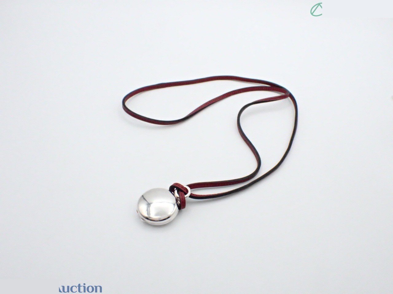 Pill Case, Vintage, SV925 Sterling Silver, Lanieres Necklace — view 3