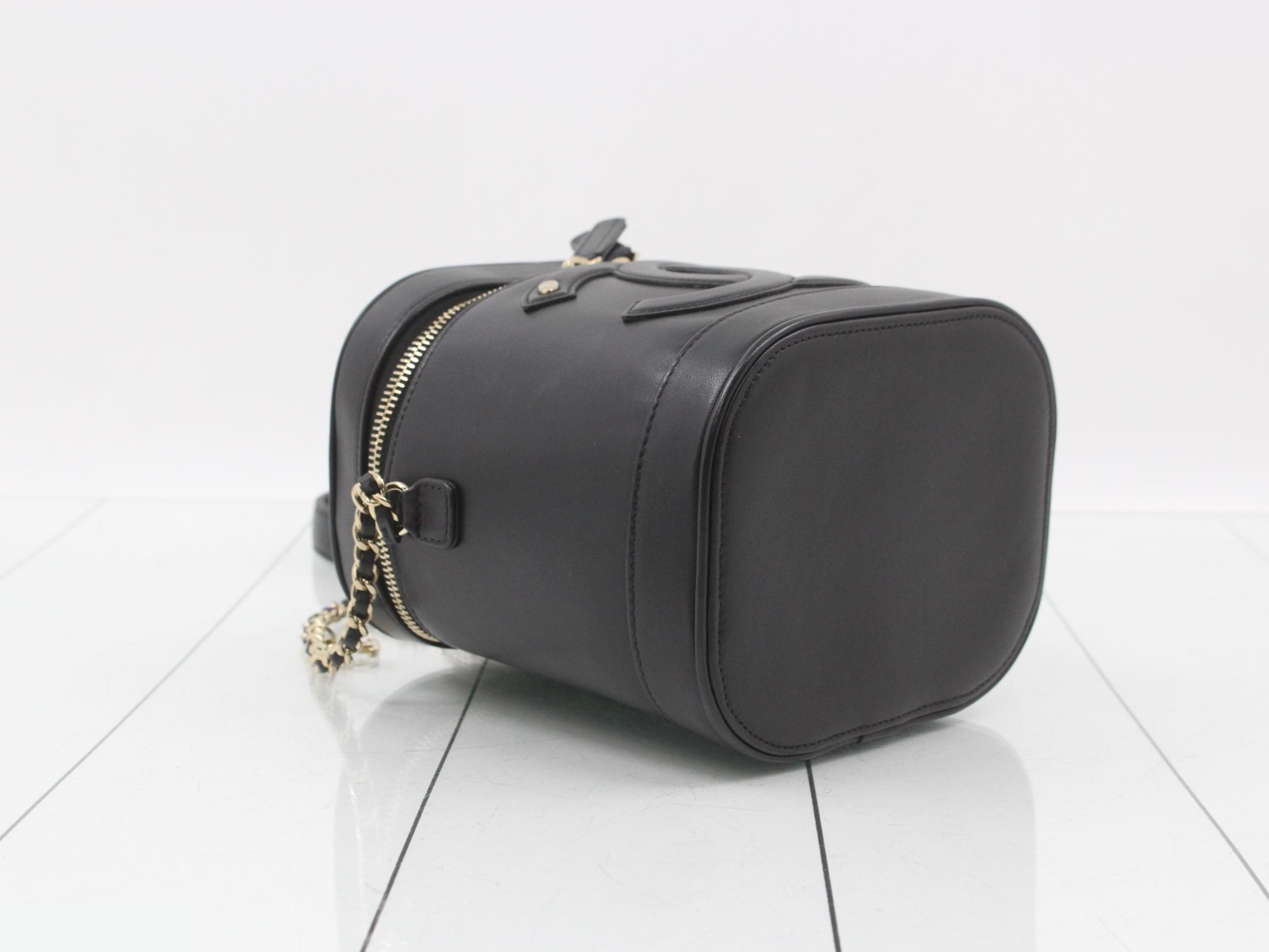 Coco Mark Lambskin Vanity Bag — view 5