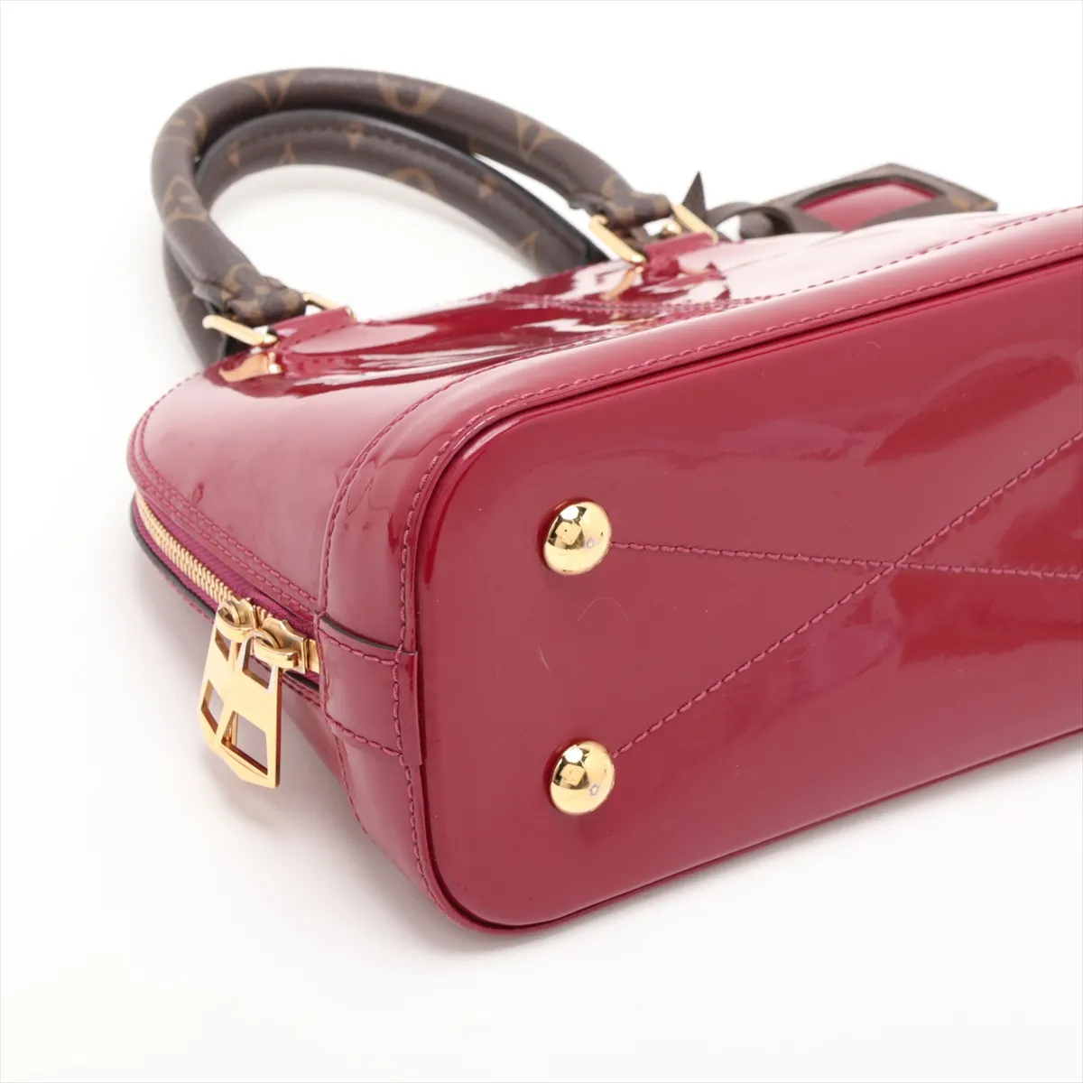 Vernis Alma BB M54785 SN2167 Bordeaux x Brown — view 4