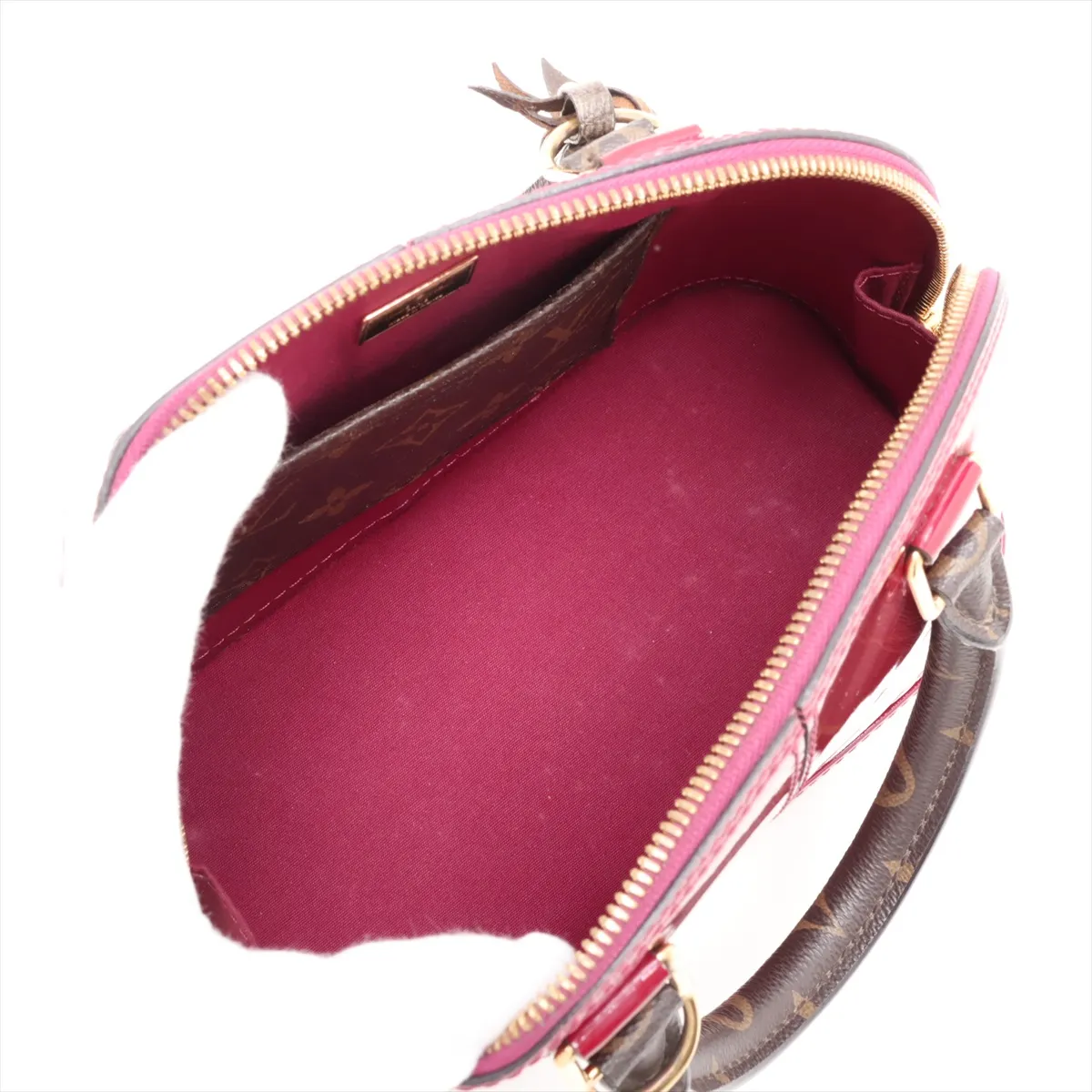 Vernis Alma BB M54785 SN2167 Bordeaux x Brown — view 8