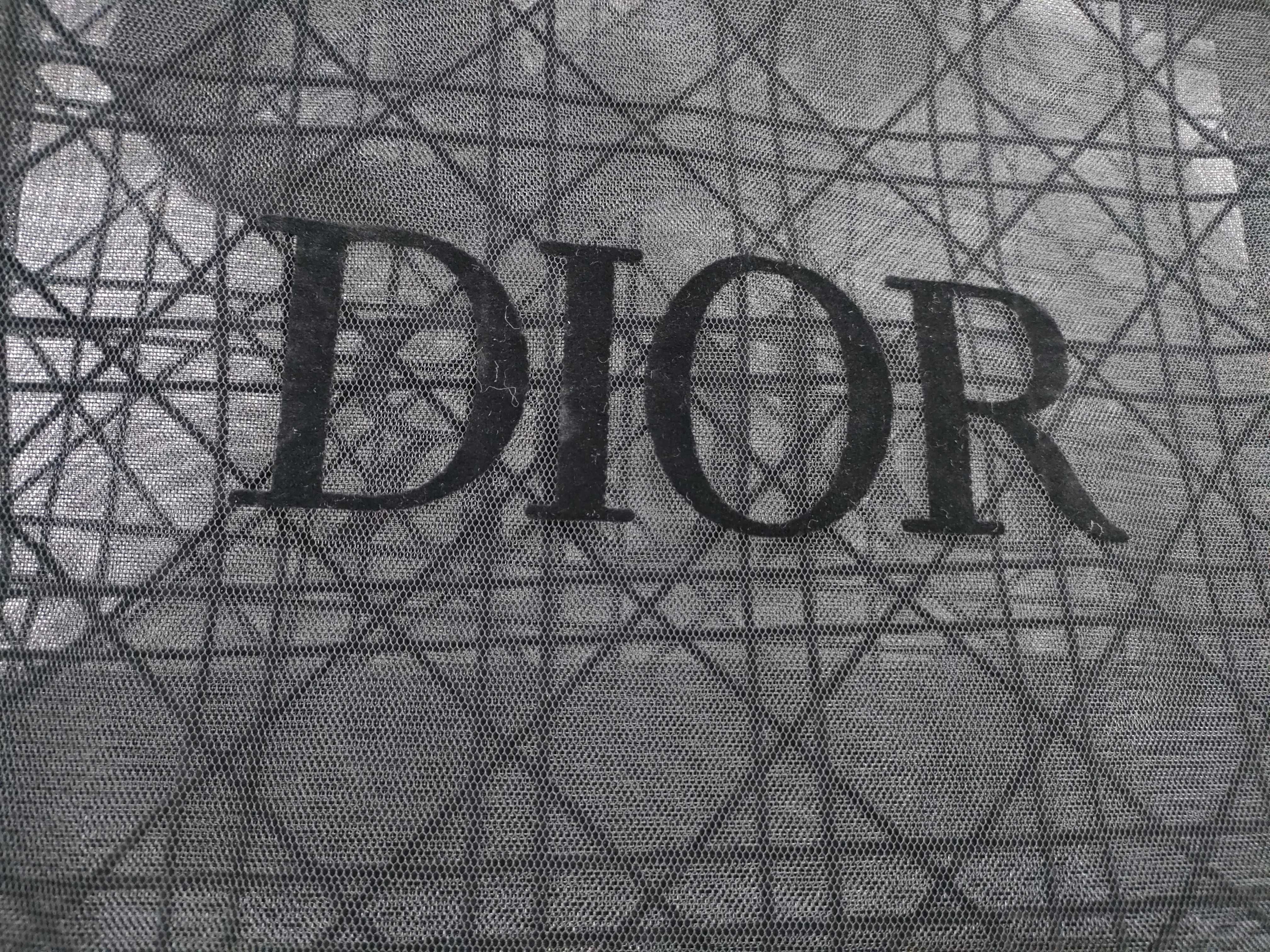 tote bag, Christian Dior mesh tote bag, novelty tote bag — view 12