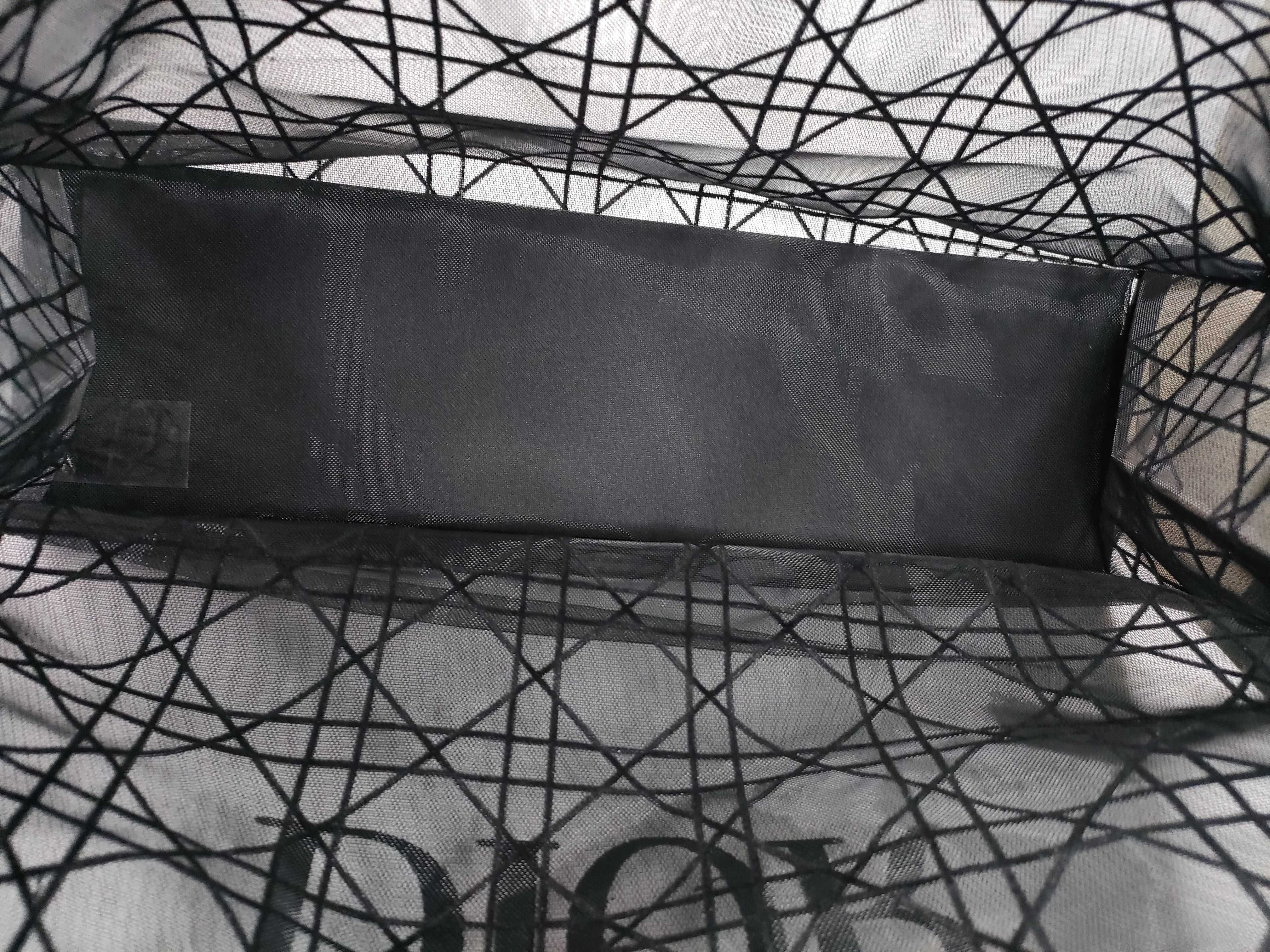 tote bag, Christian Dior mesh tote bag, novelty tote bag — view 9