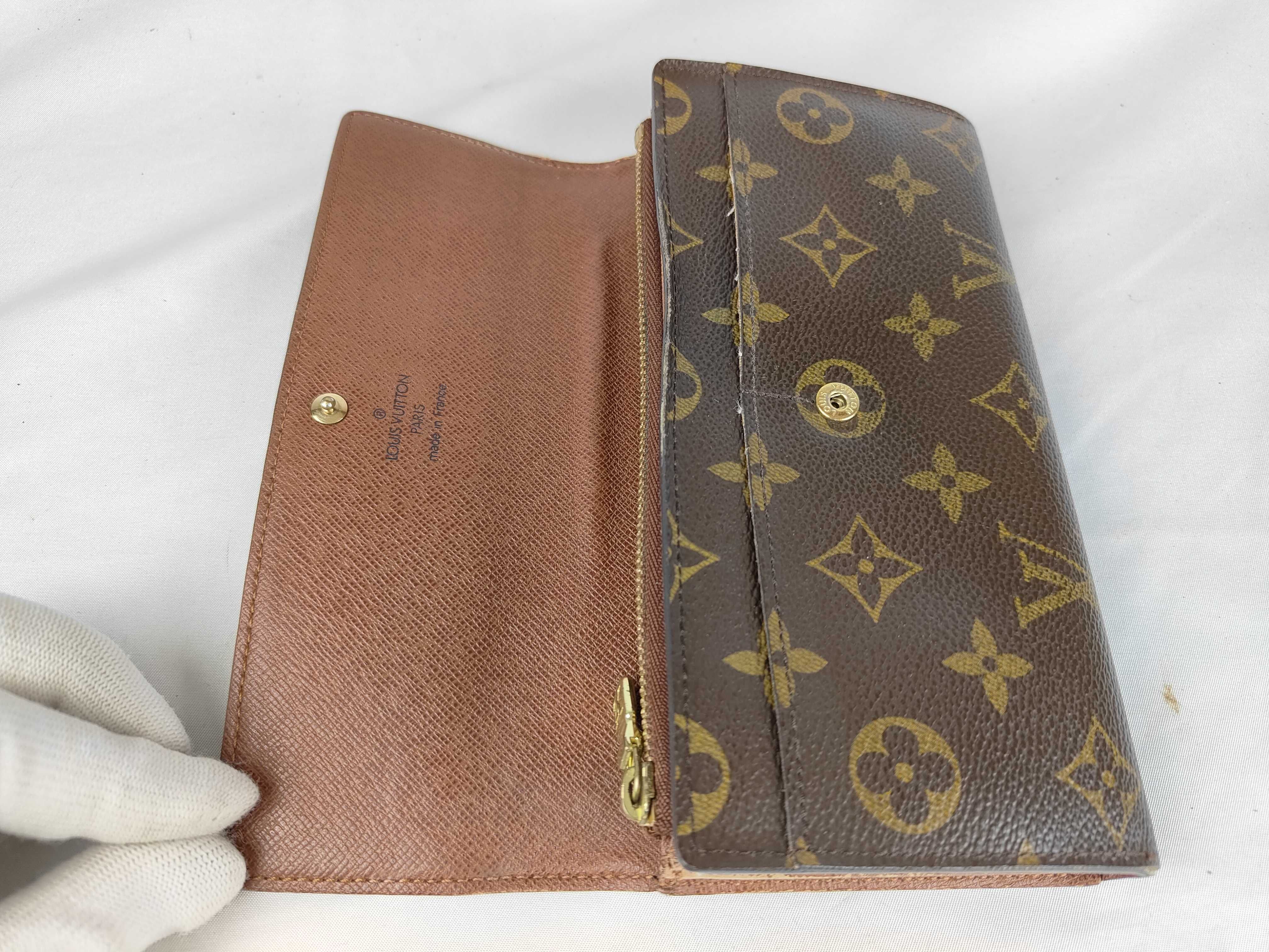Monogram Portefeuille Sarah Wallet — view 9