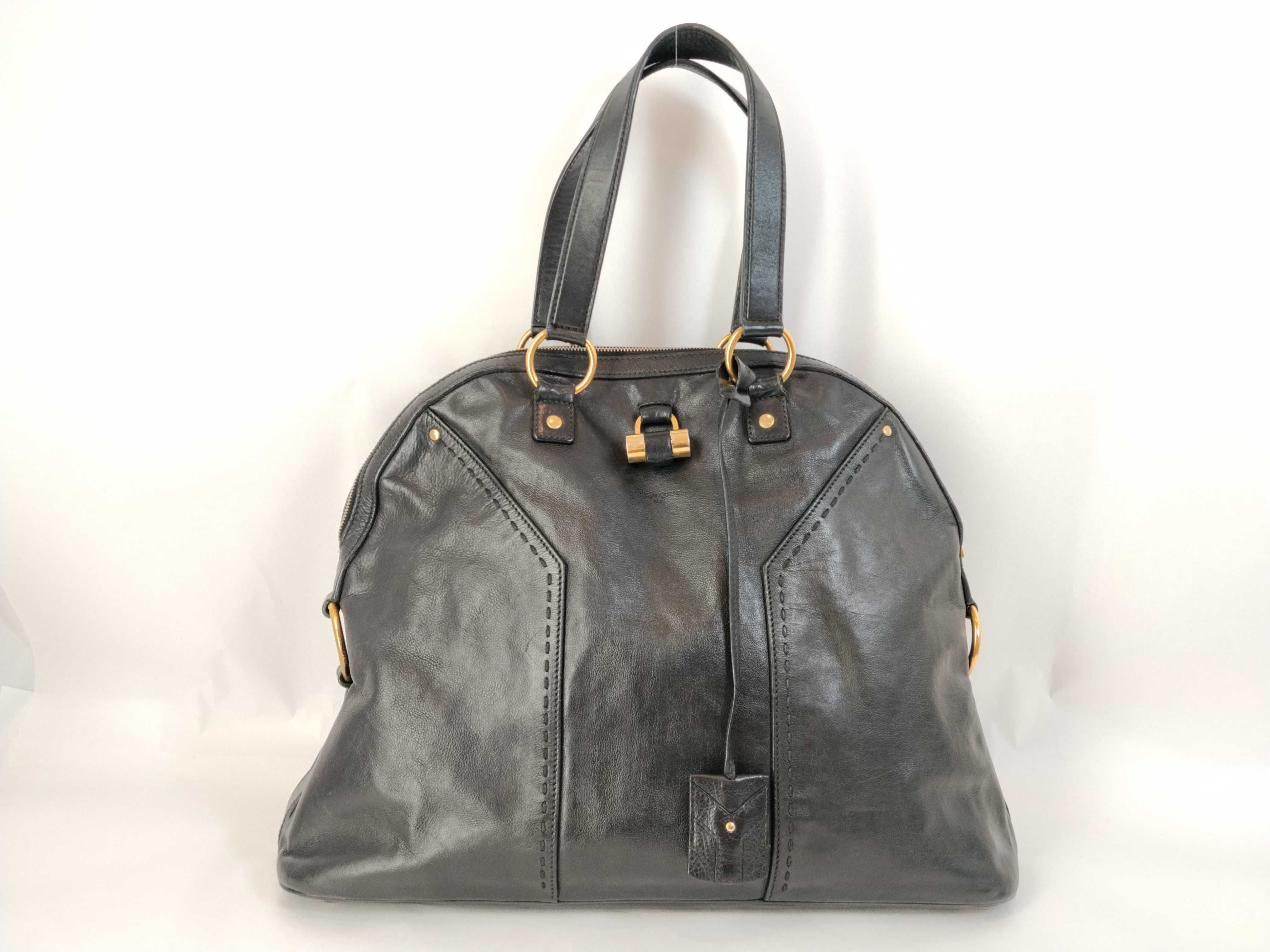 Muse Bag Black Oversized Handbag