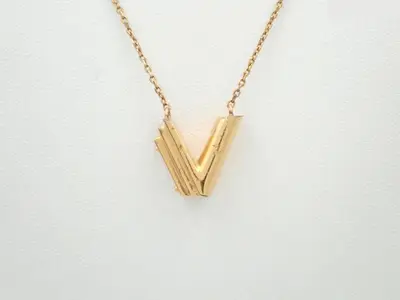 LV necklace, LV & ME V, chain approximately 66cm