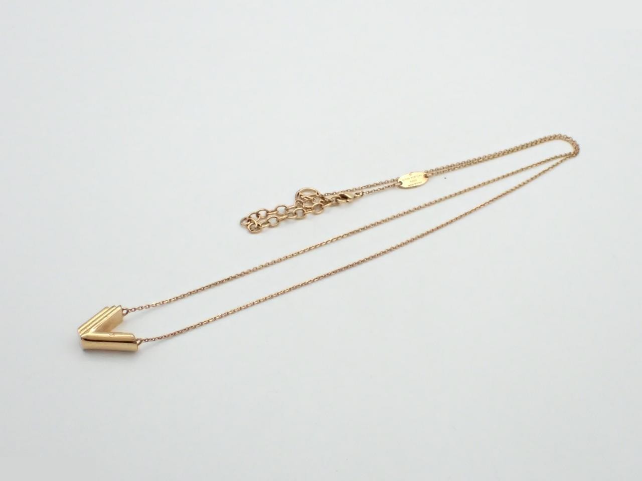LV necklace, LV & ME V, chain approximately 66cm — view 3