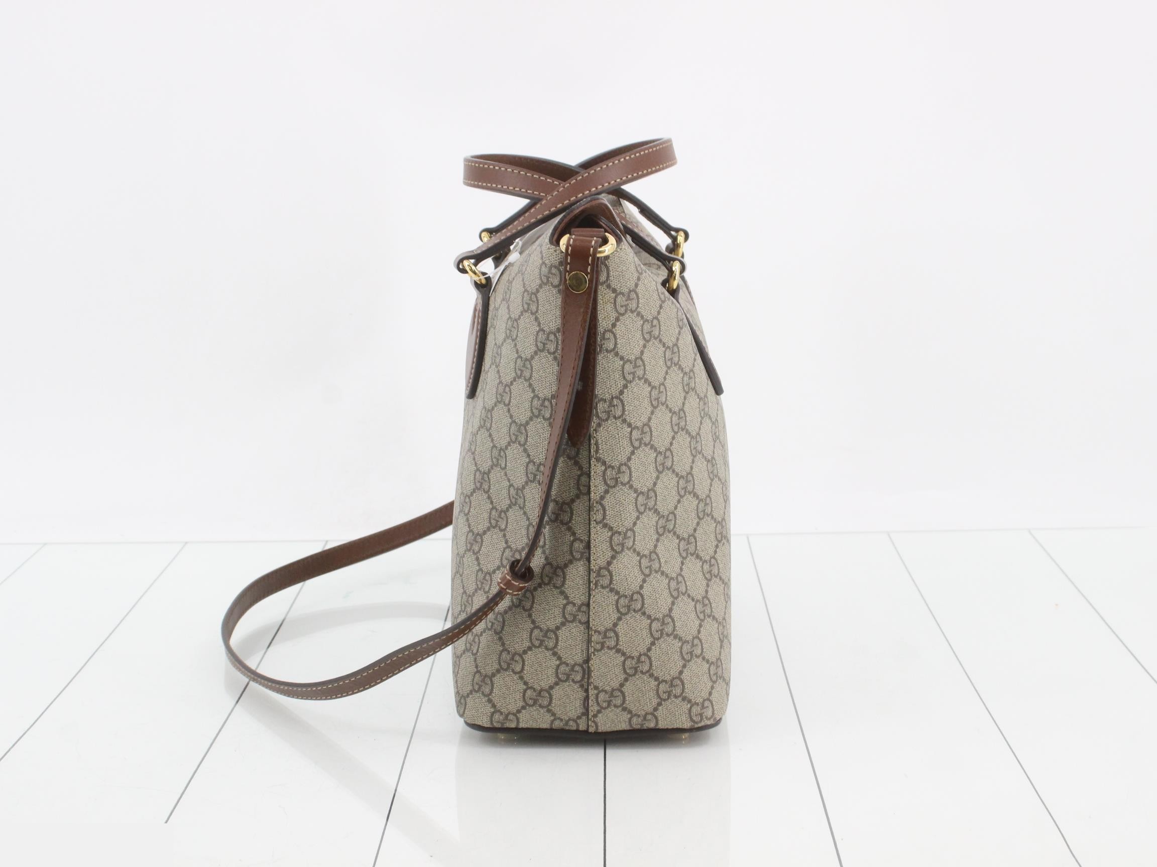GG Supreme Leather 2-Way Shoulder/Handbag — view 4