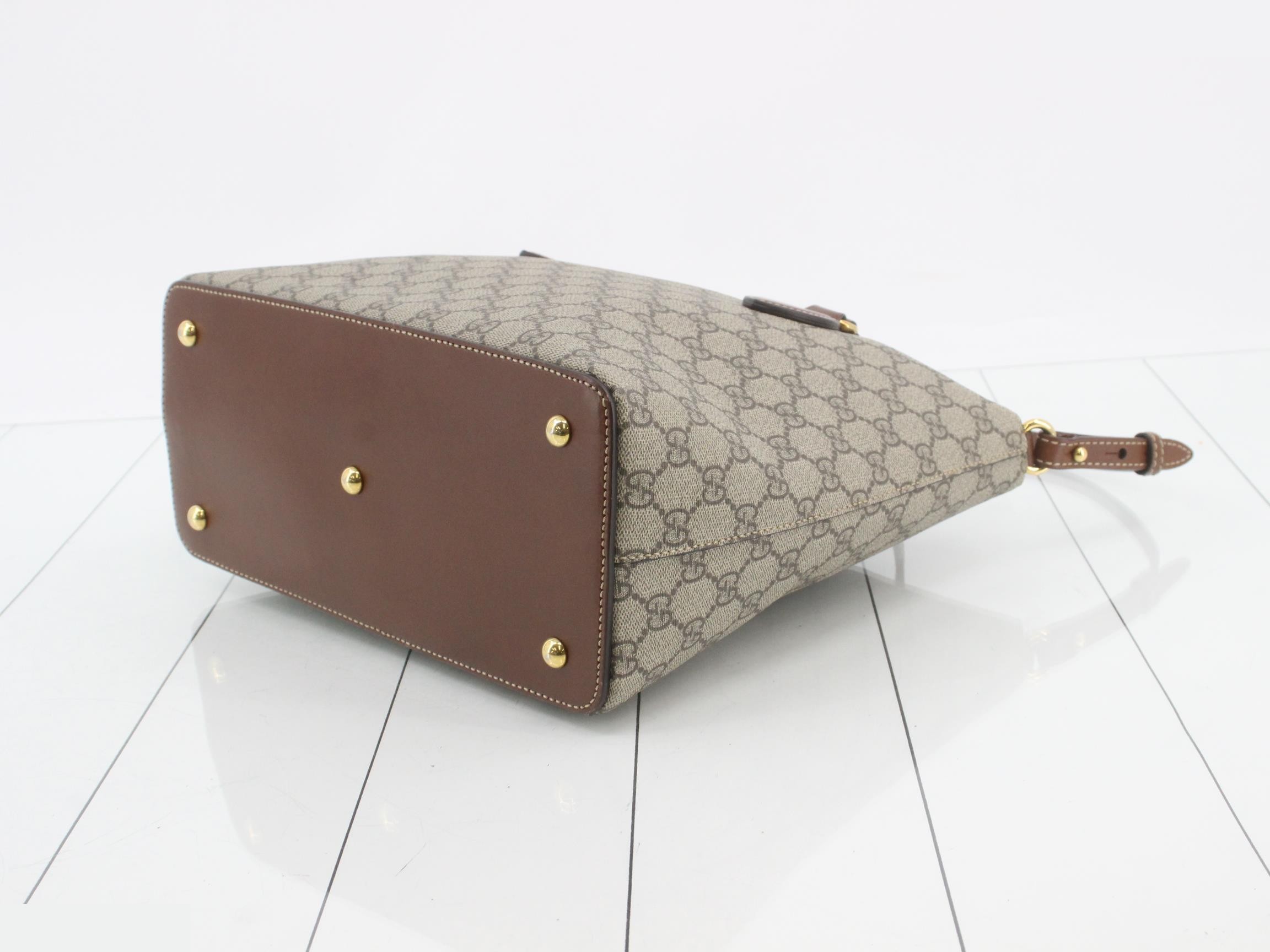 GG Supreme Leather 2-Way Shoulder/Handbag — view 6