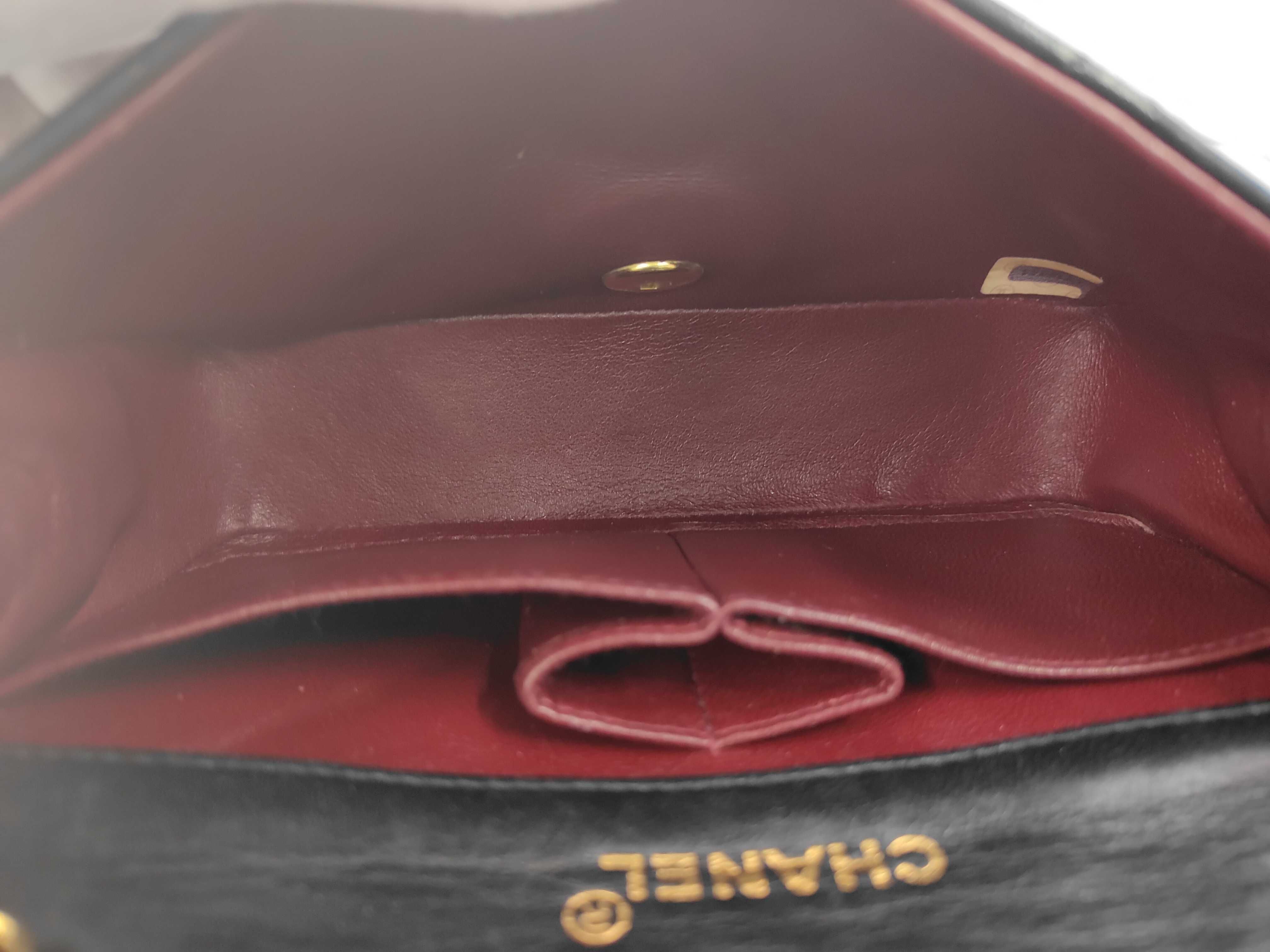 Lambskin Minimalist Shoulder Bag — view 9