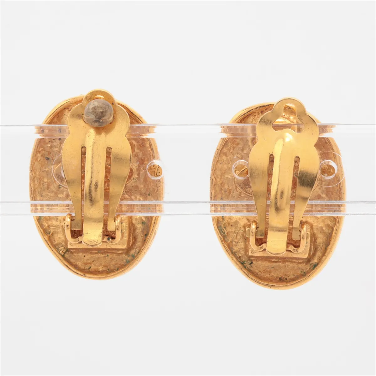 Coco Mark 26 Earrings (Pair) GP Gold. — view 2