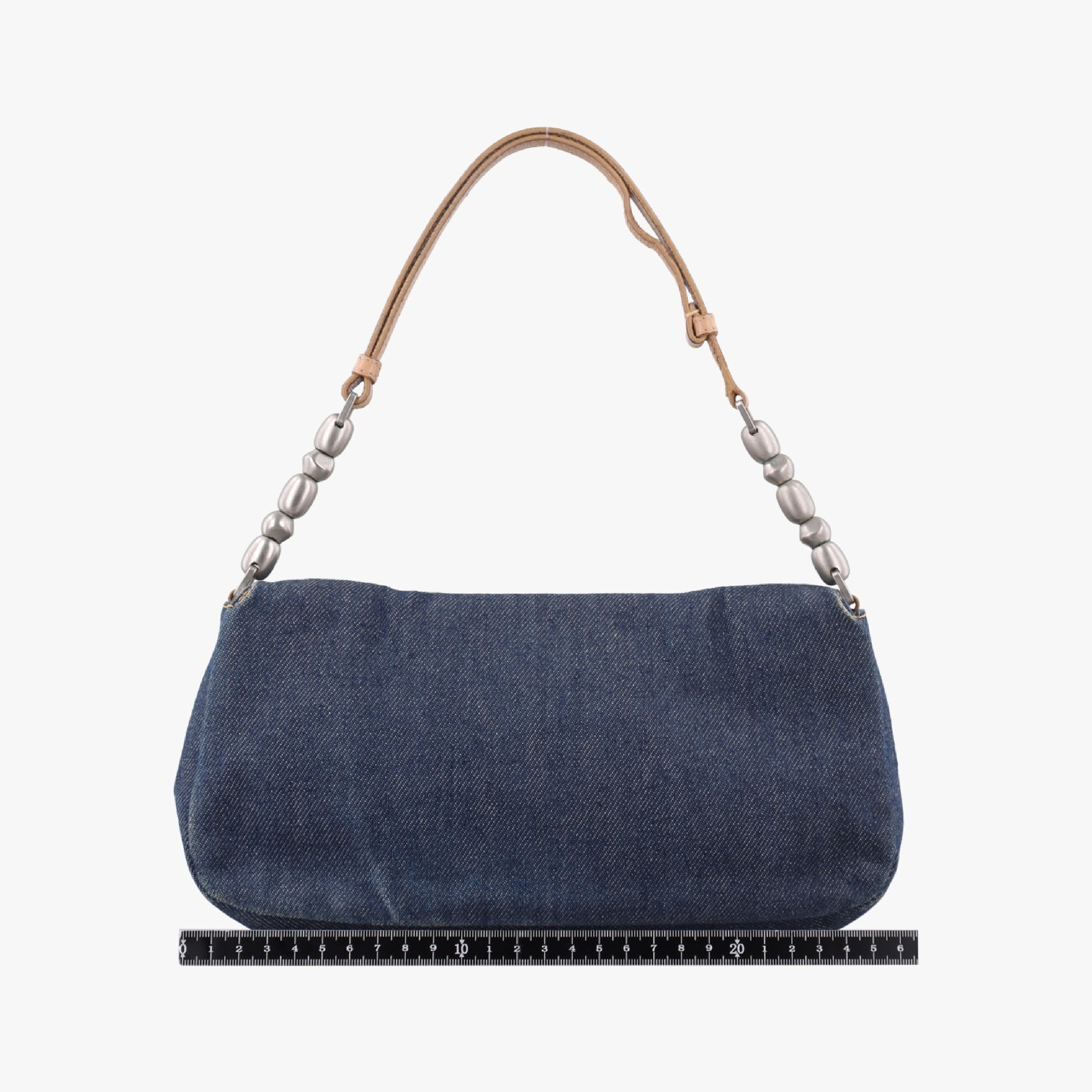 Maris Pearl Navy Denim MA-1919 Handbag — view 2