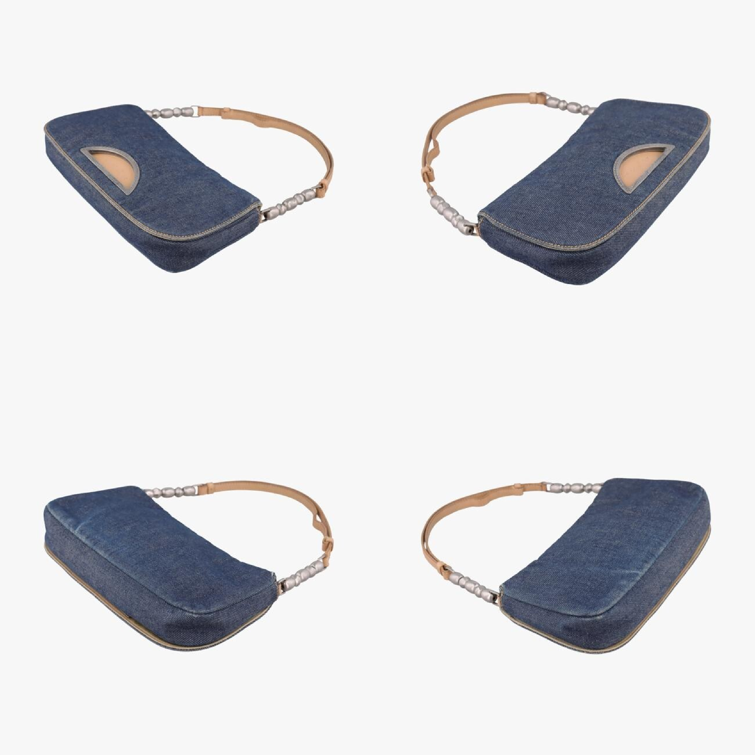 Maris Pearl Navy Denim MA-1919 Handbag — view 4