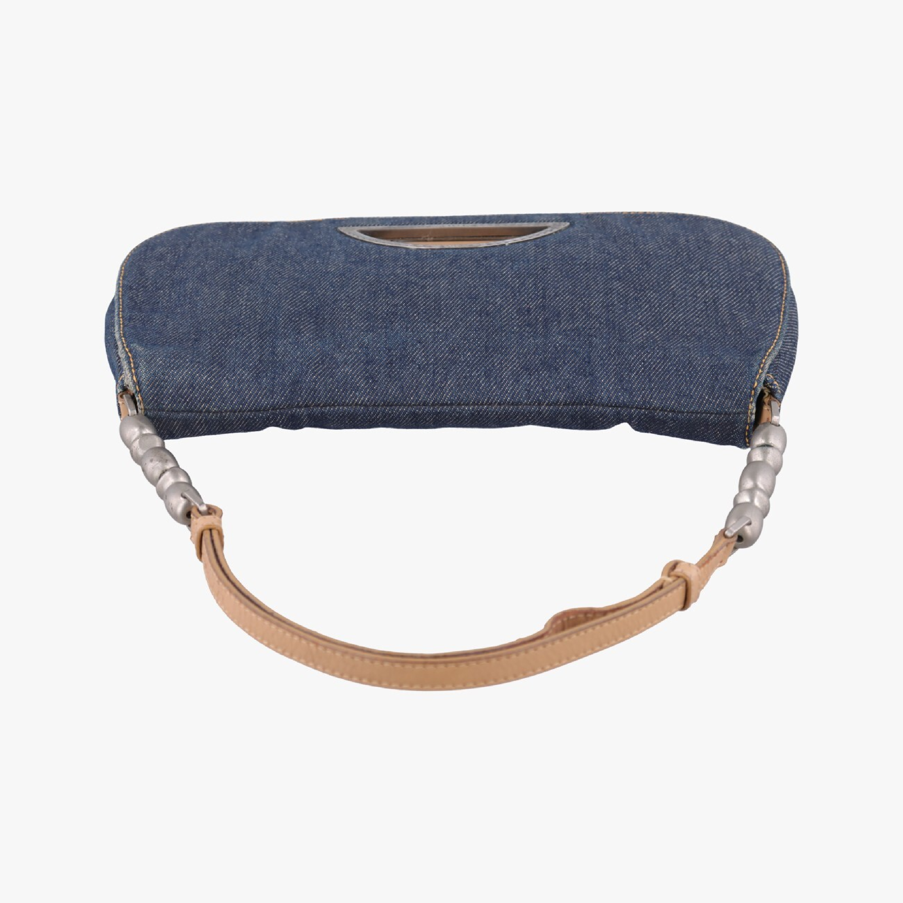 Maris Pearl Navy Denim MA-1919 Handbag — view 5